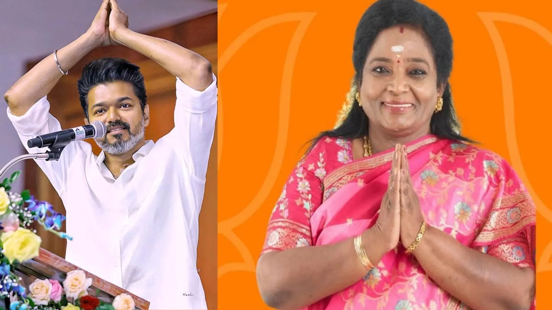 Tamilisai wished Vijay a happy birthday in her own style