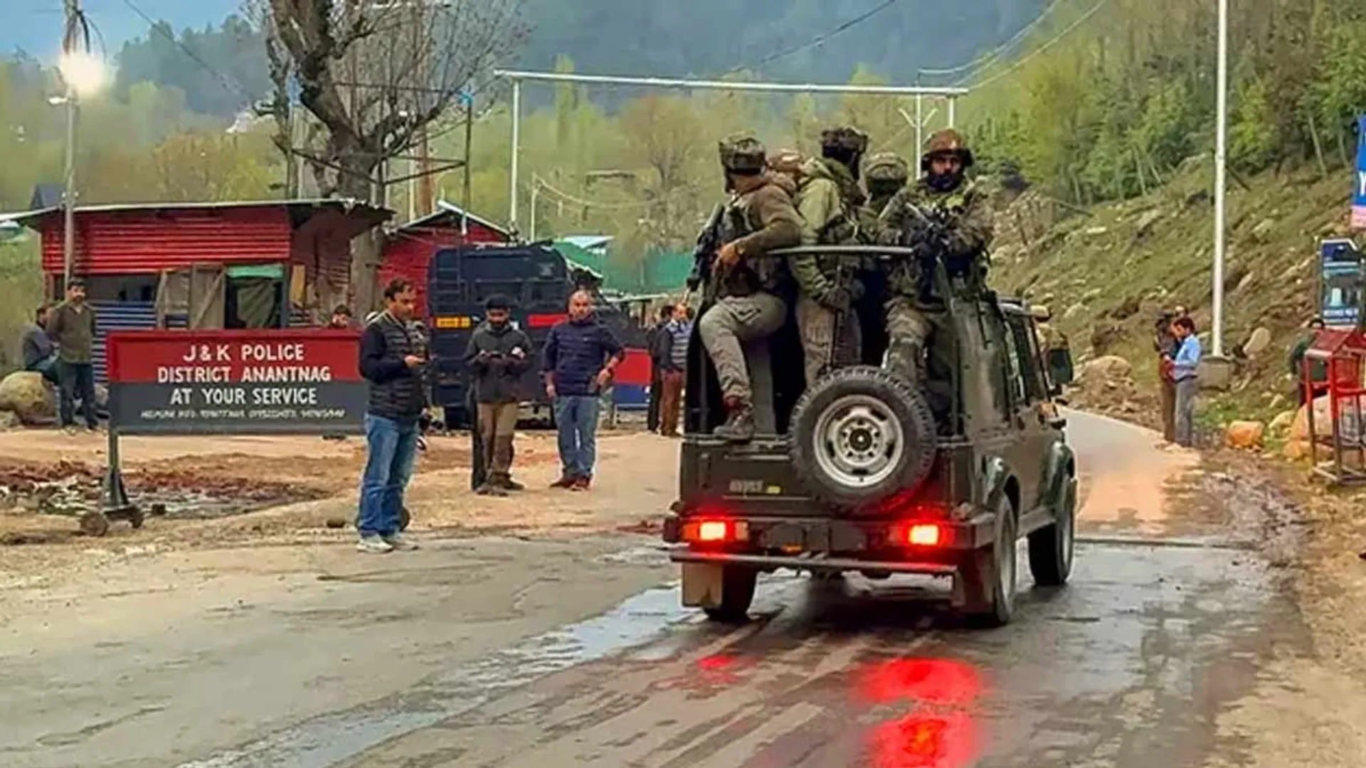 Pahalgam attack:  sheltered in  - Two arrested