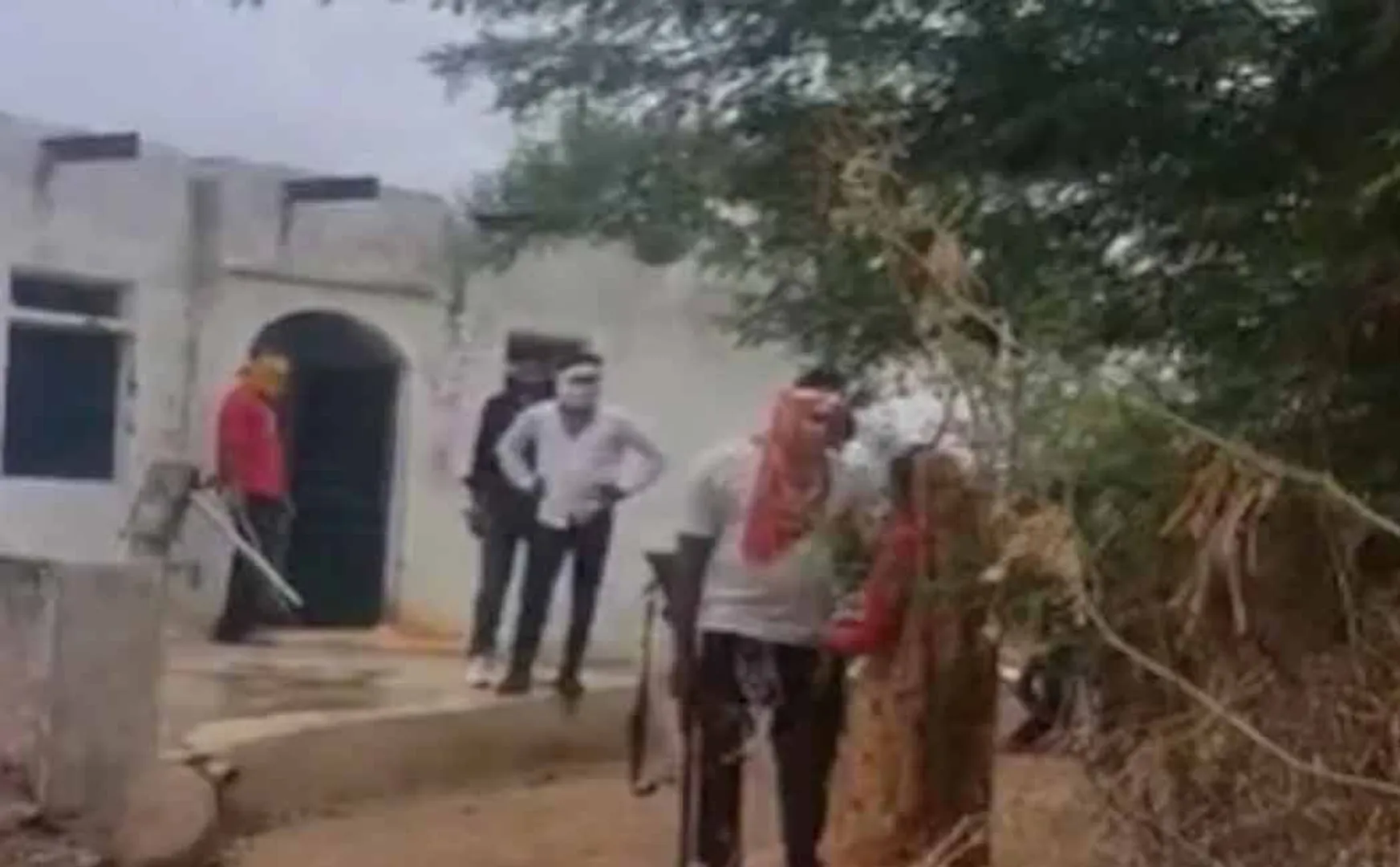 Four people hit dalit family madhya pradesh