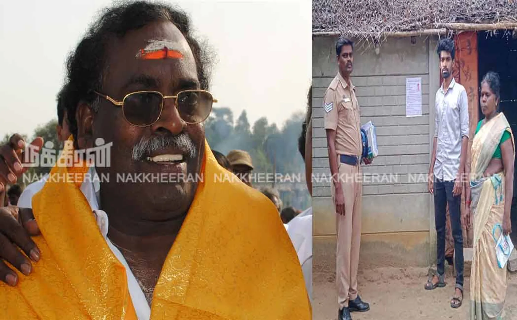 ADMK former minister case Police paste leaflet at the house of the offender who did not appear