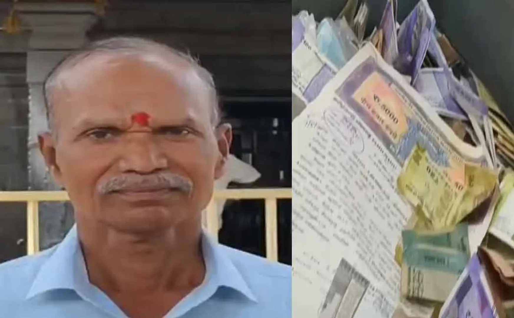 Former Army soldier deposited property worth Rs. 4 crore in temple