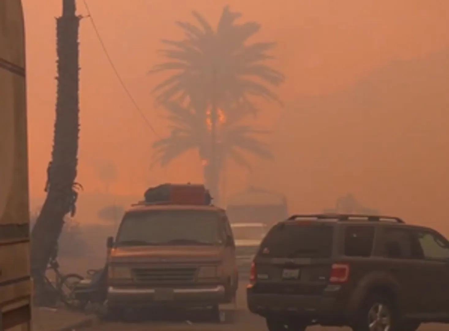 wildfire in US