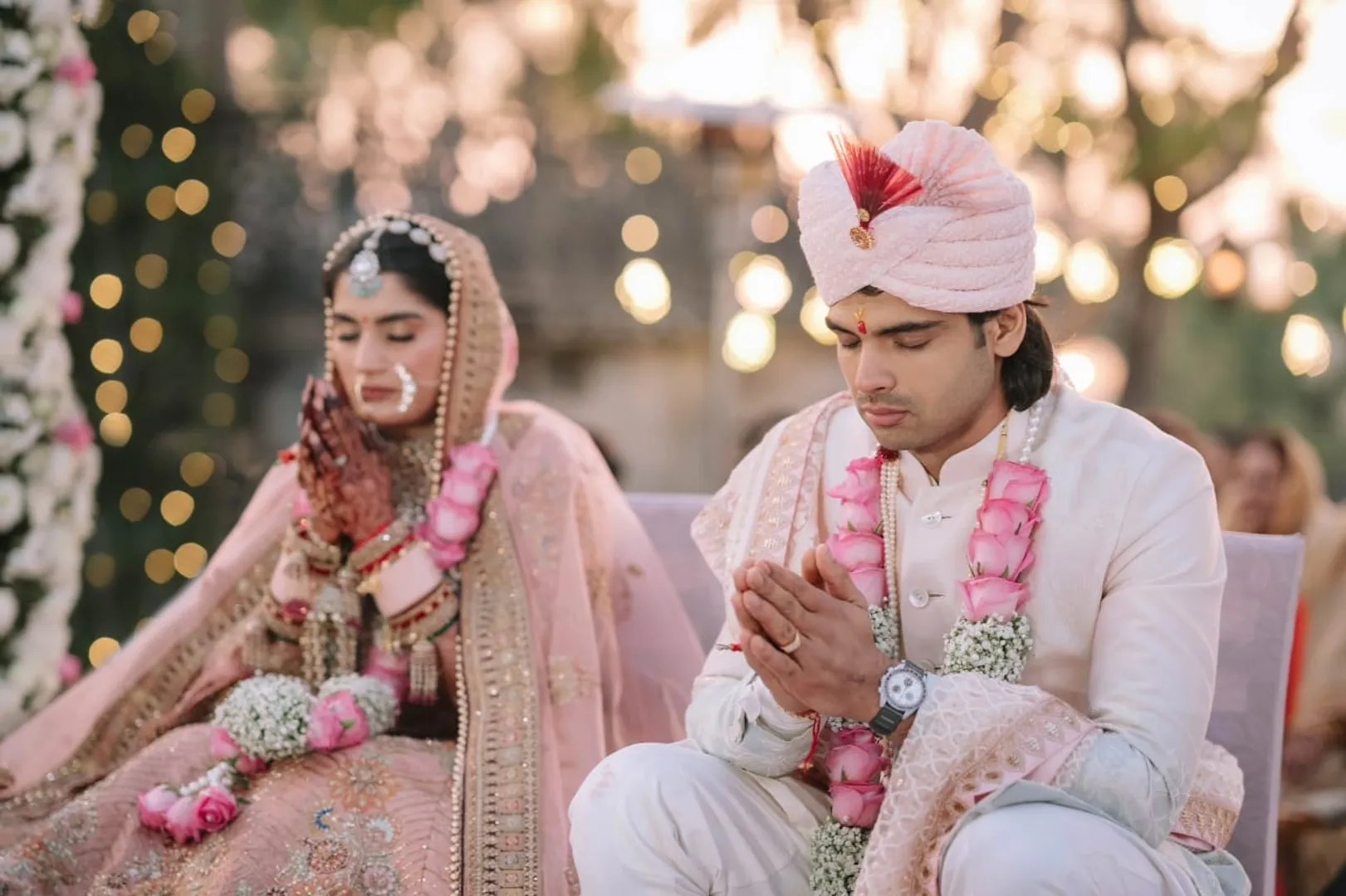 Neeraj weds