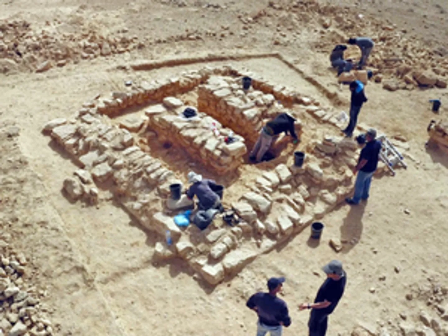 Excavation in Israel 