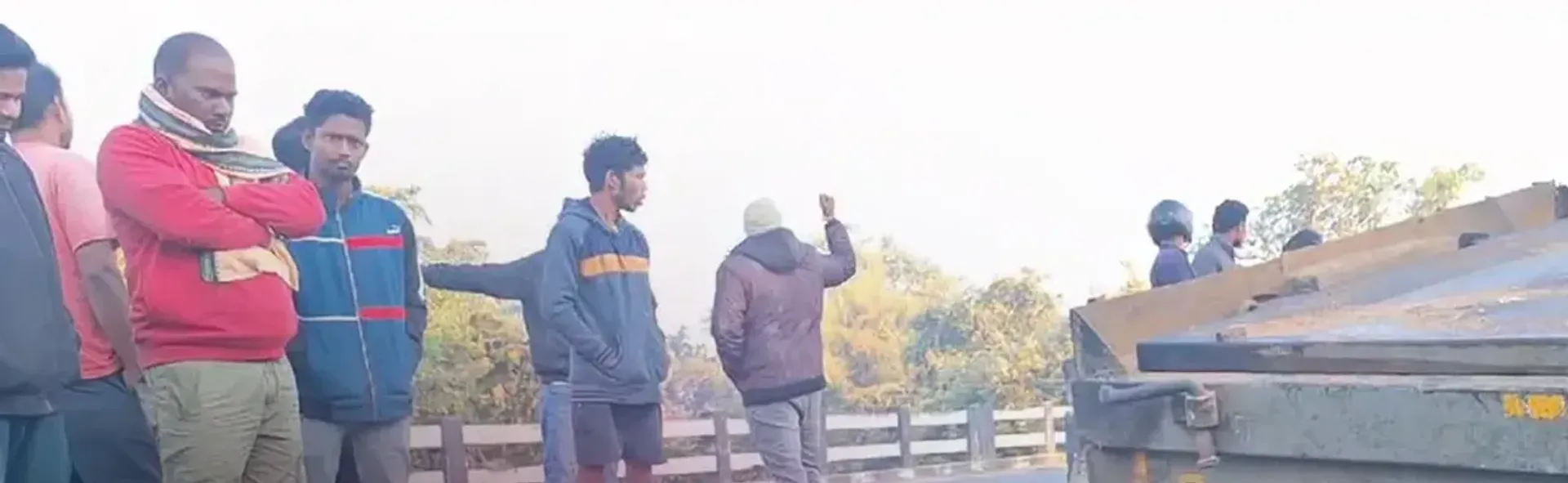 truck hanging