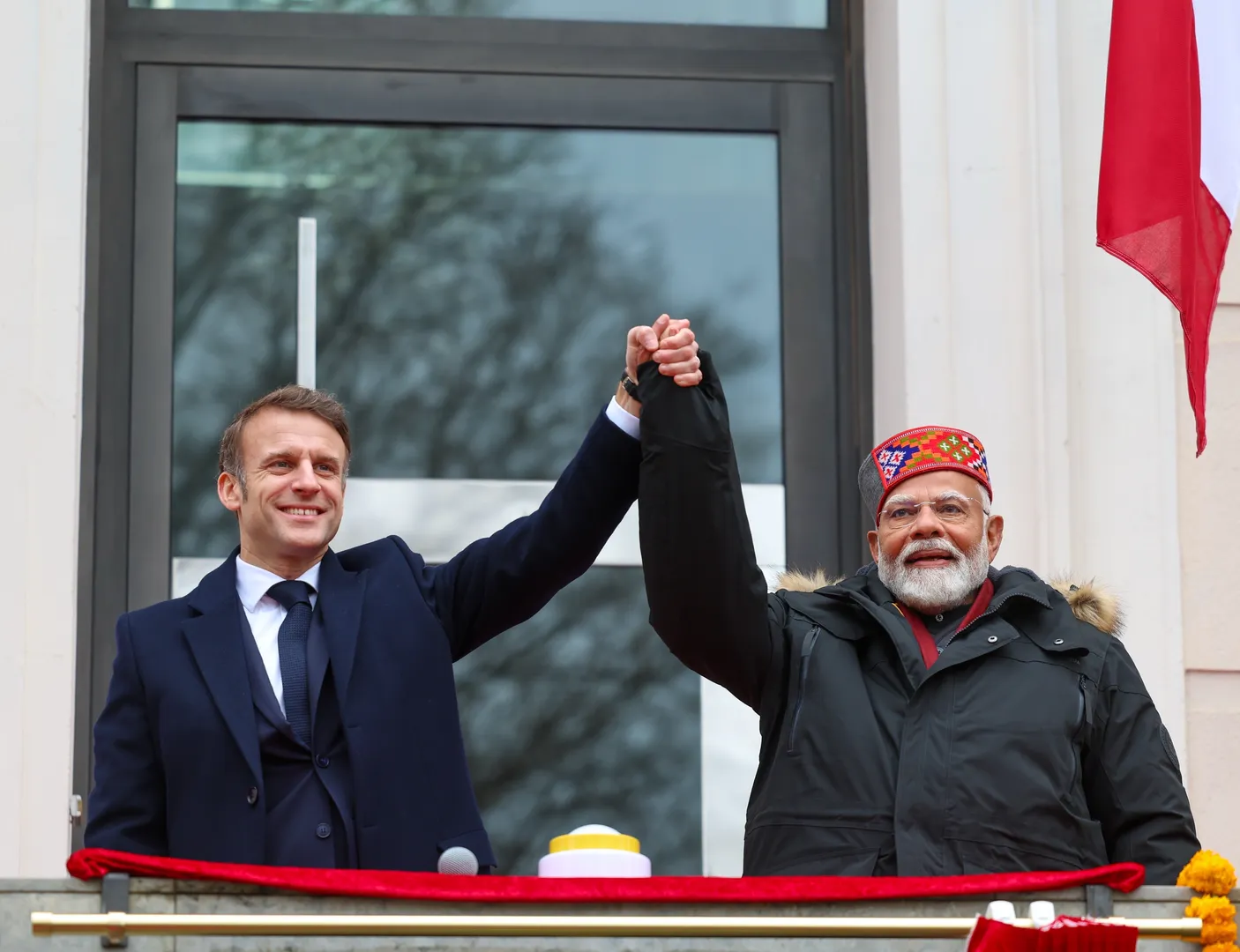 MACRON AND MODI