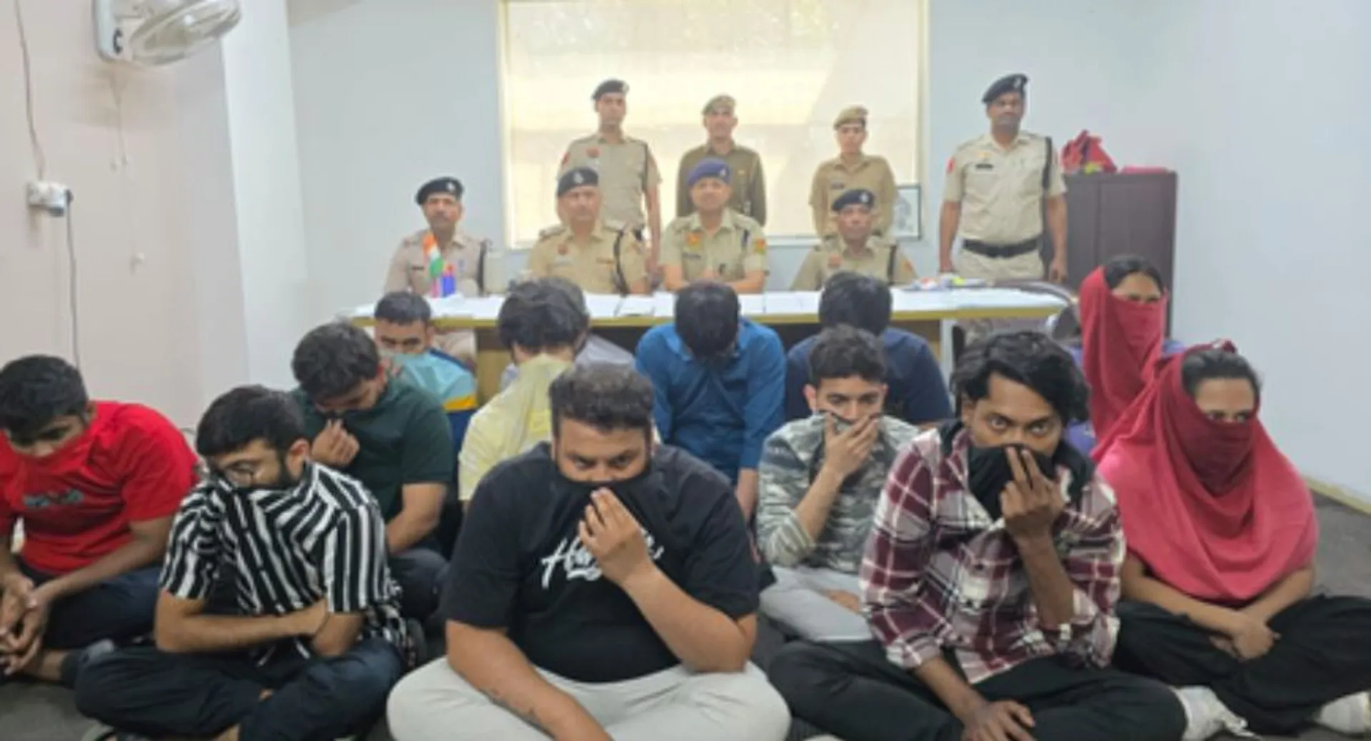 fake call center in Gurugram