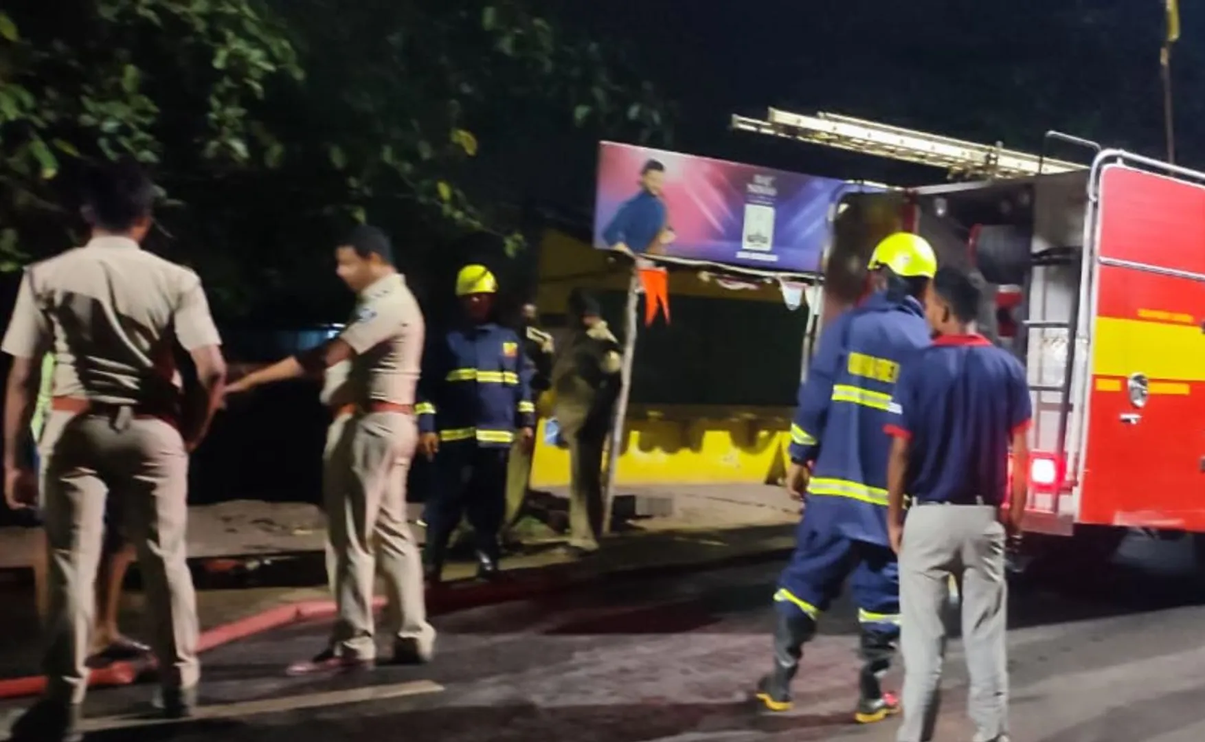 ambulance fire