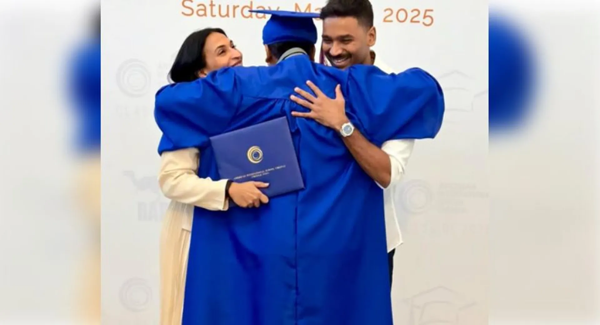 Dhanush with ex wife
