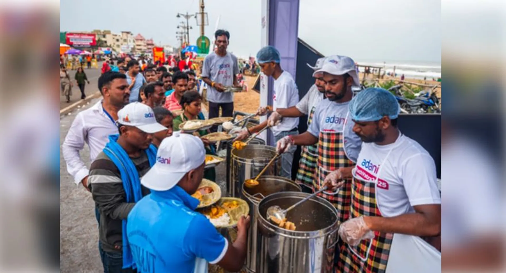 free food by Adani