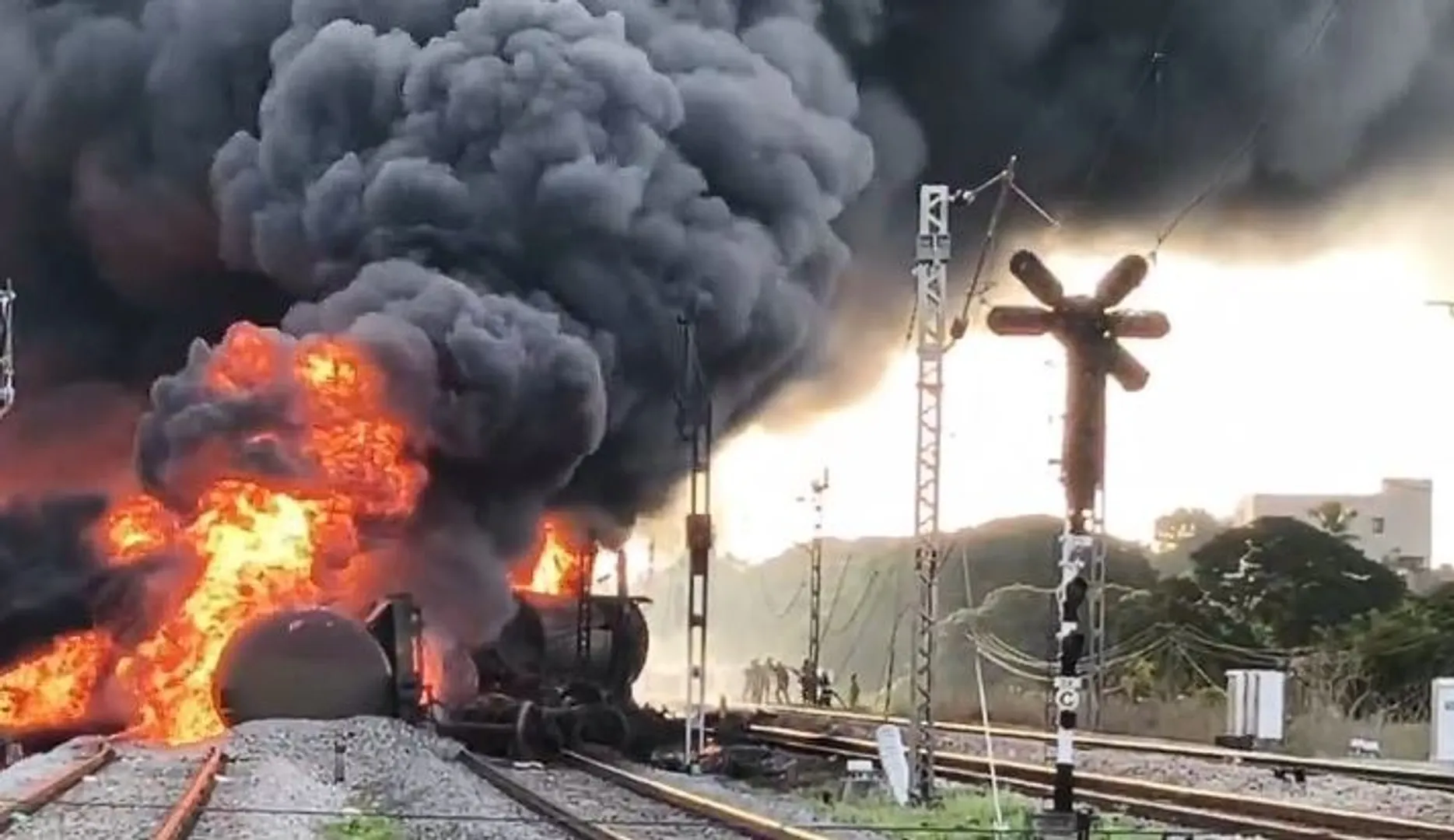 TRAIN FIRE