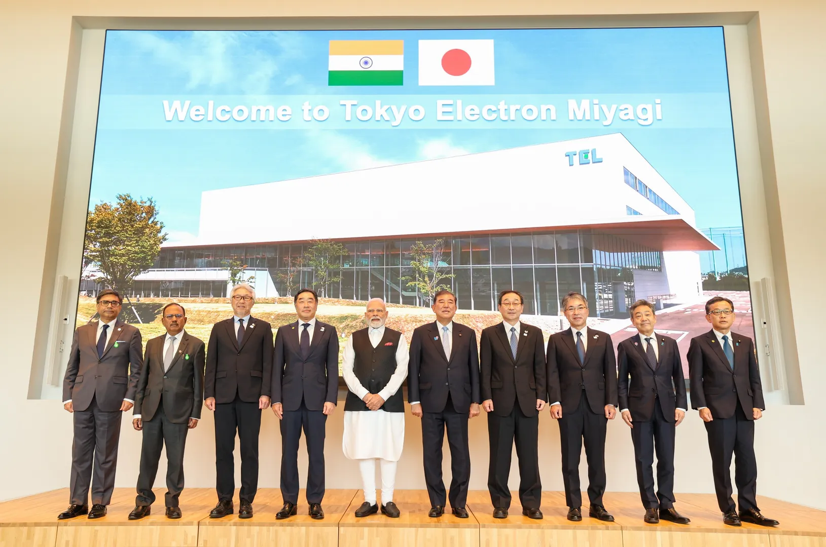 Modi at Japan