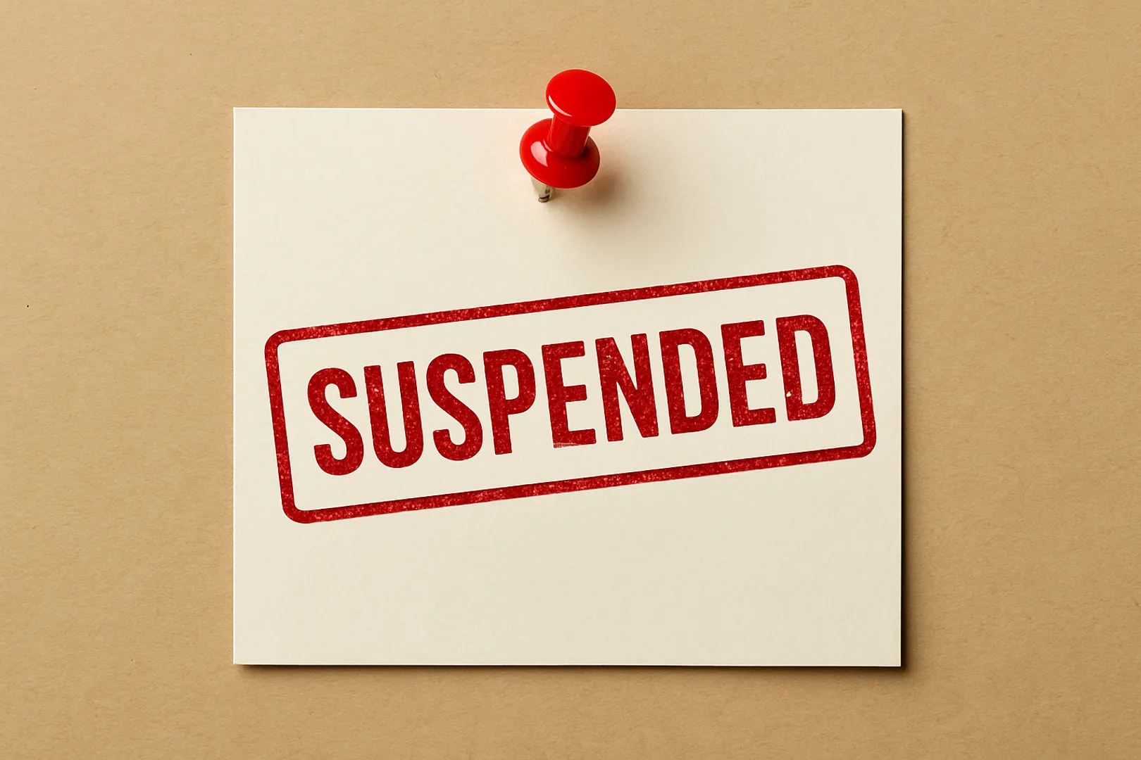 suspension-AI generated
