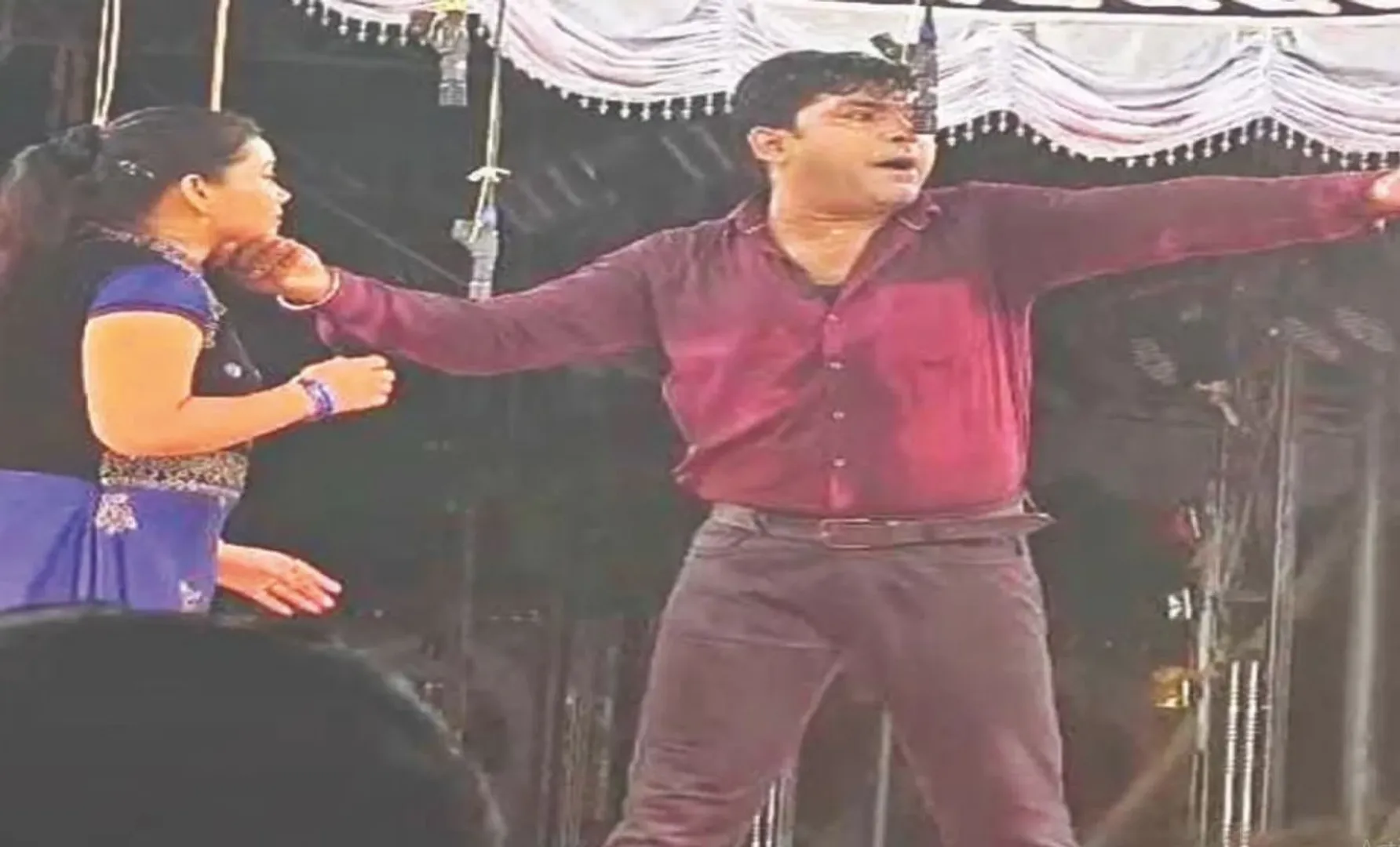 actor on stage