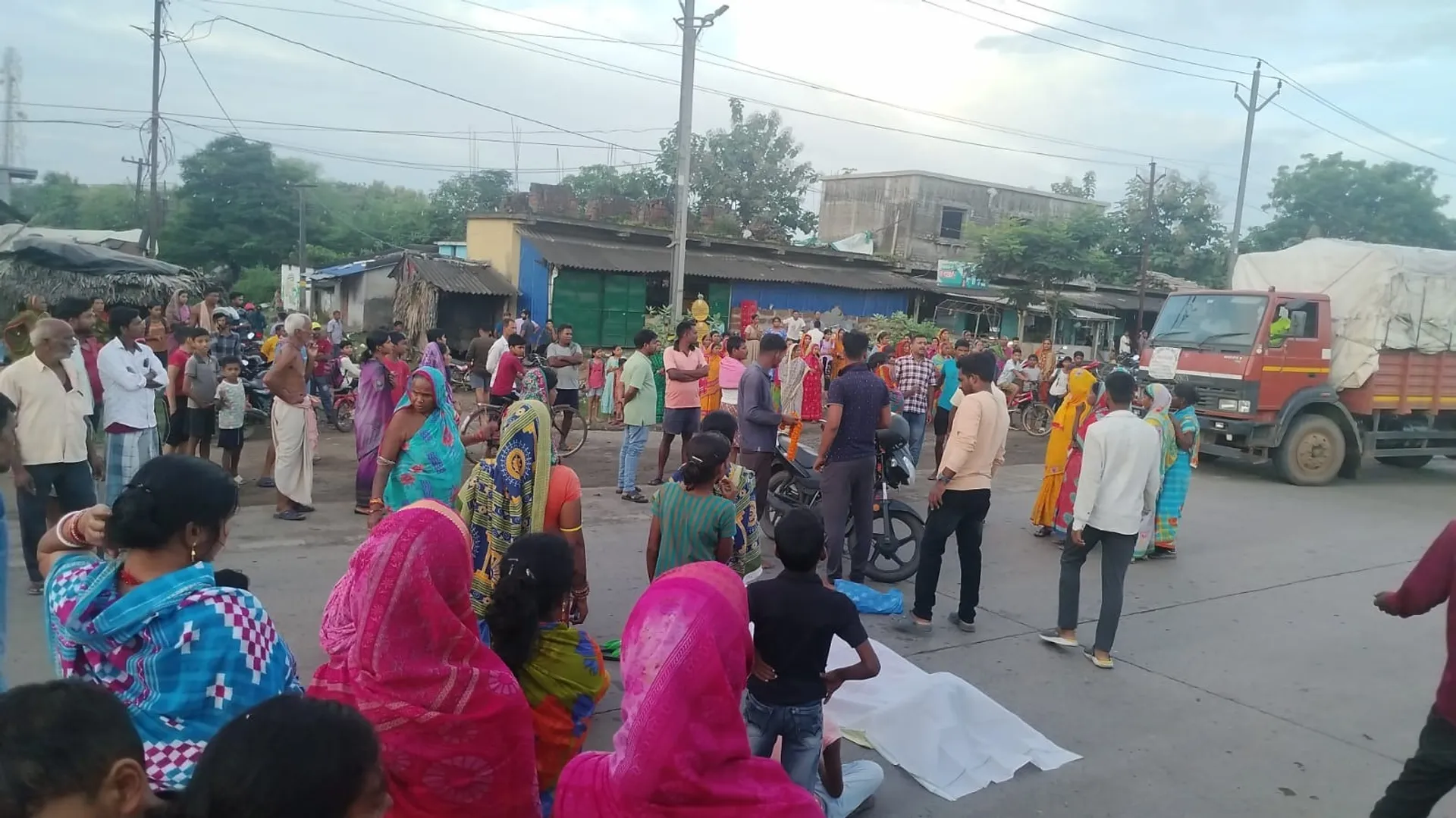 blockade on NH-55