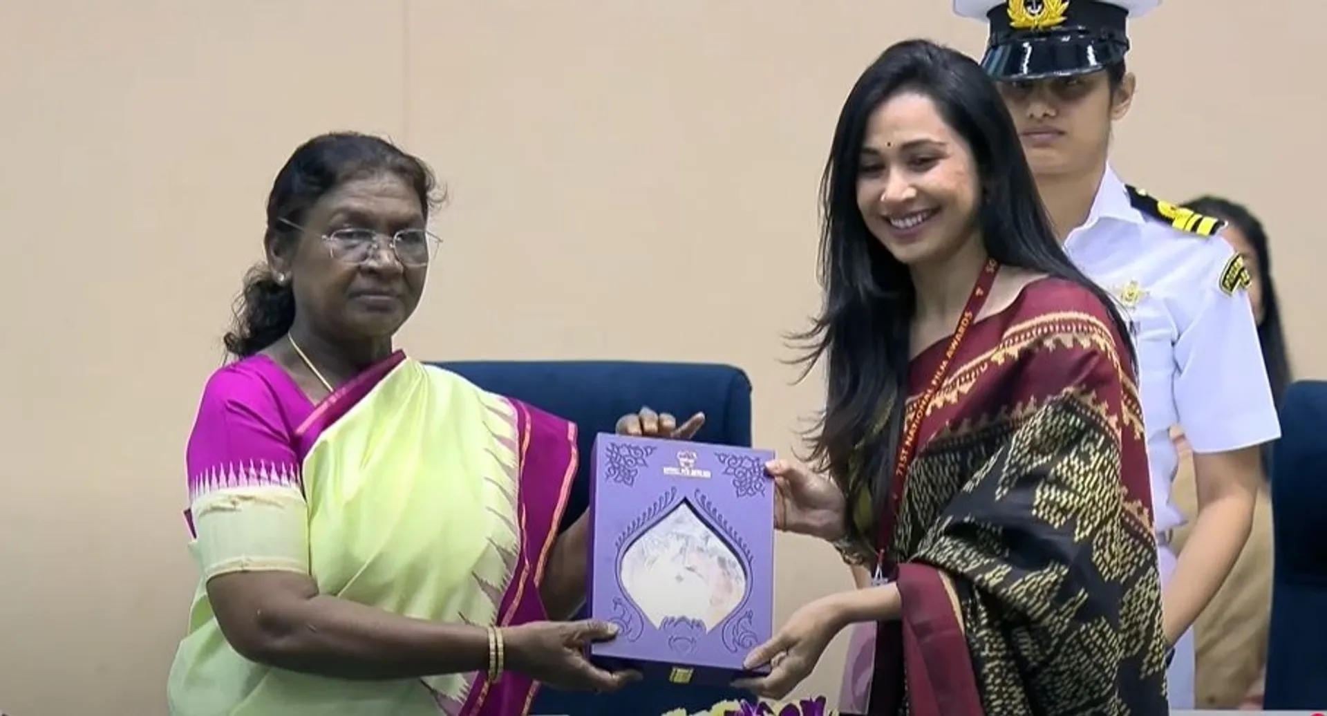 Litisha Mangat at National Film Awards