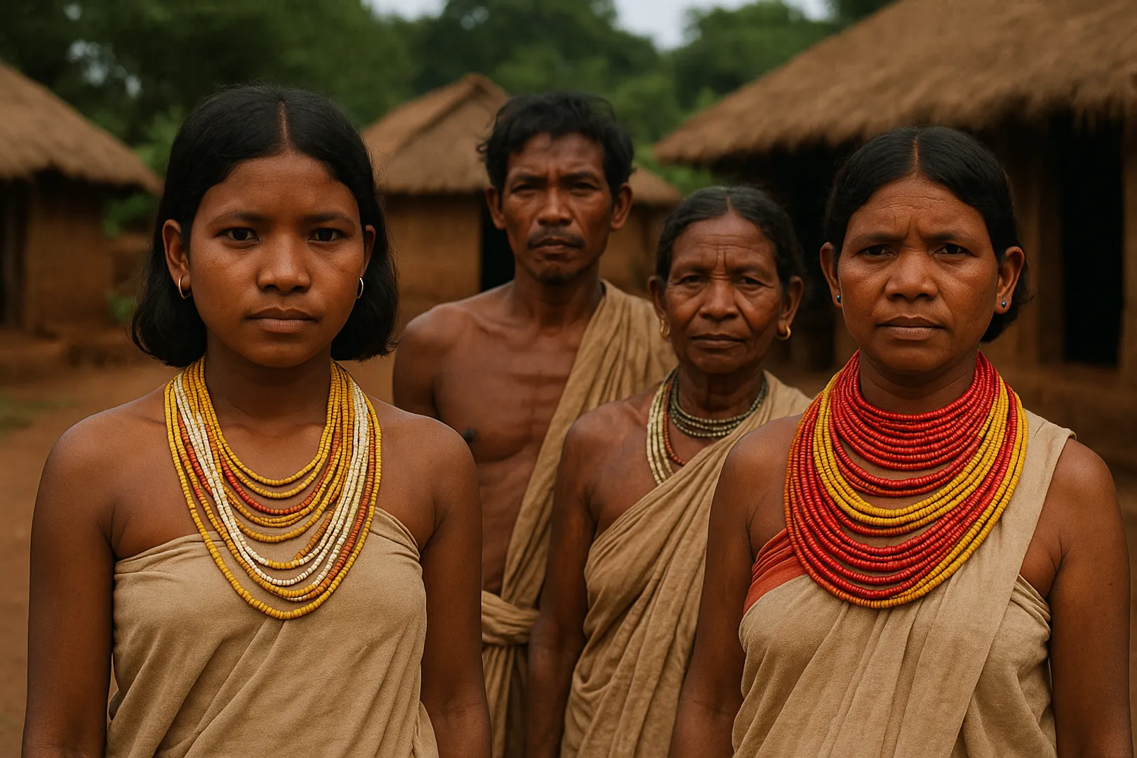 AI image of tribals
