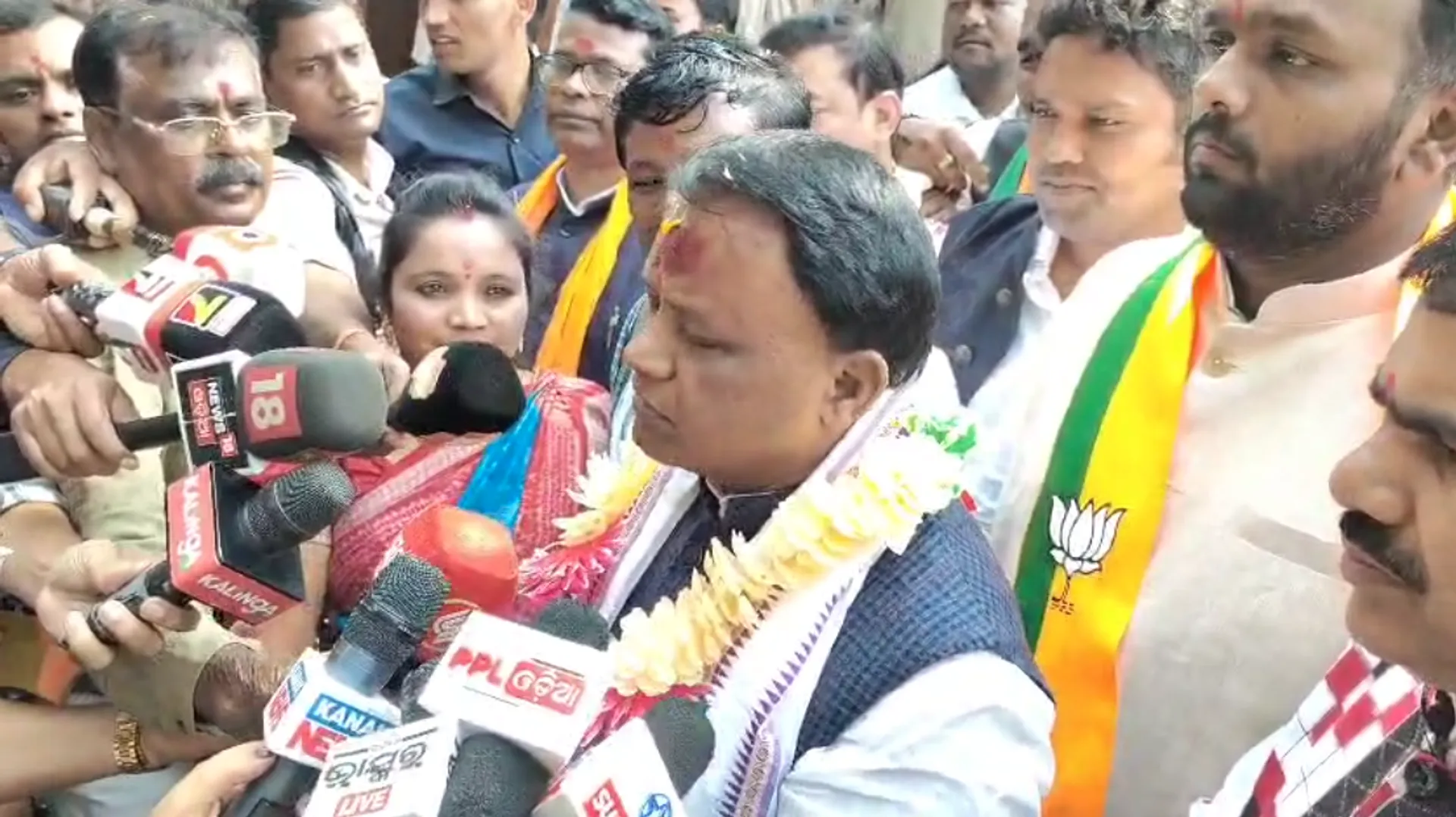 CM Mohan Majhi at Sunabeda