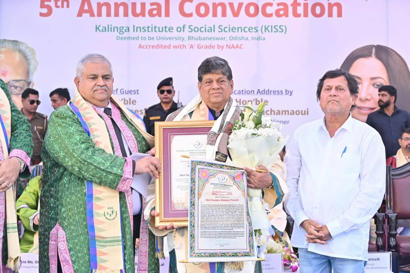 Soumya Ranjan Patnaik honoured with Doctorate degree