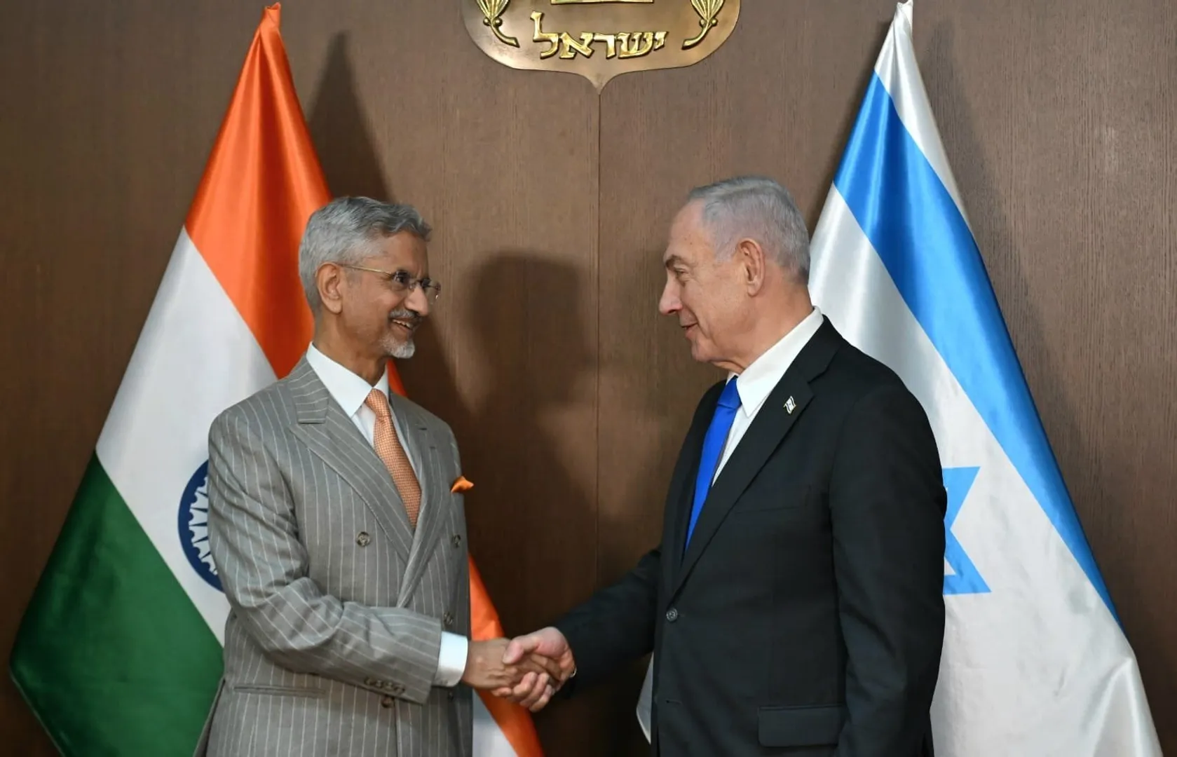 Jaishankar meets Netanyahu