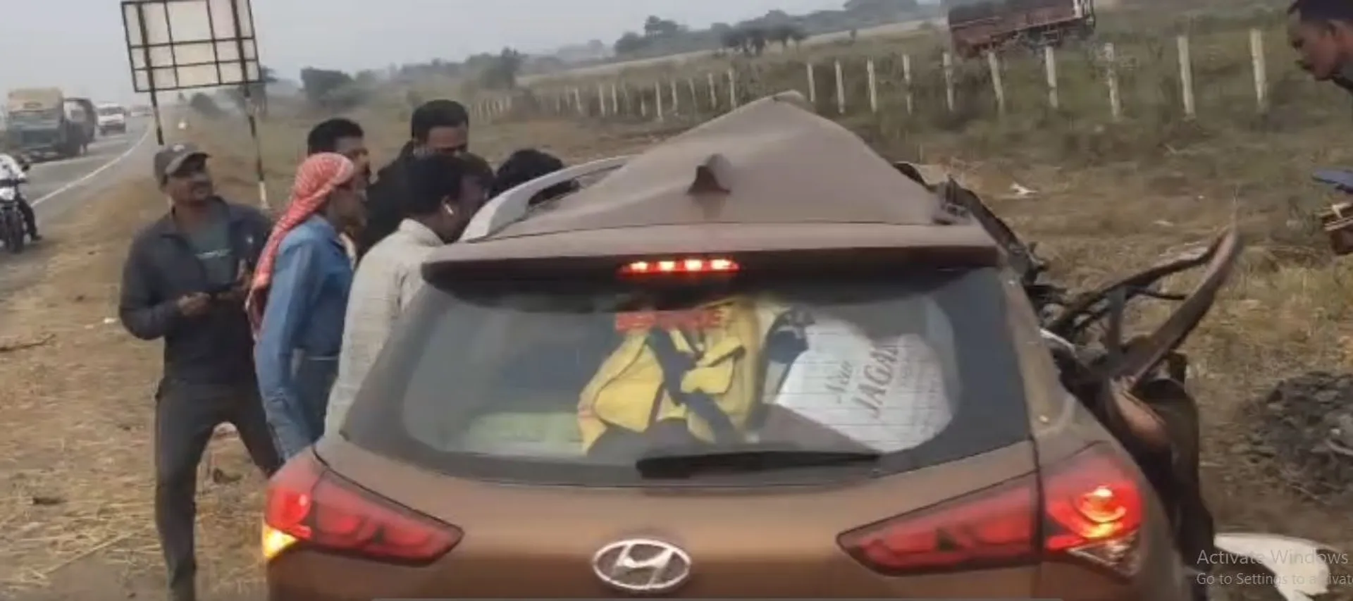 car accident in Andhra