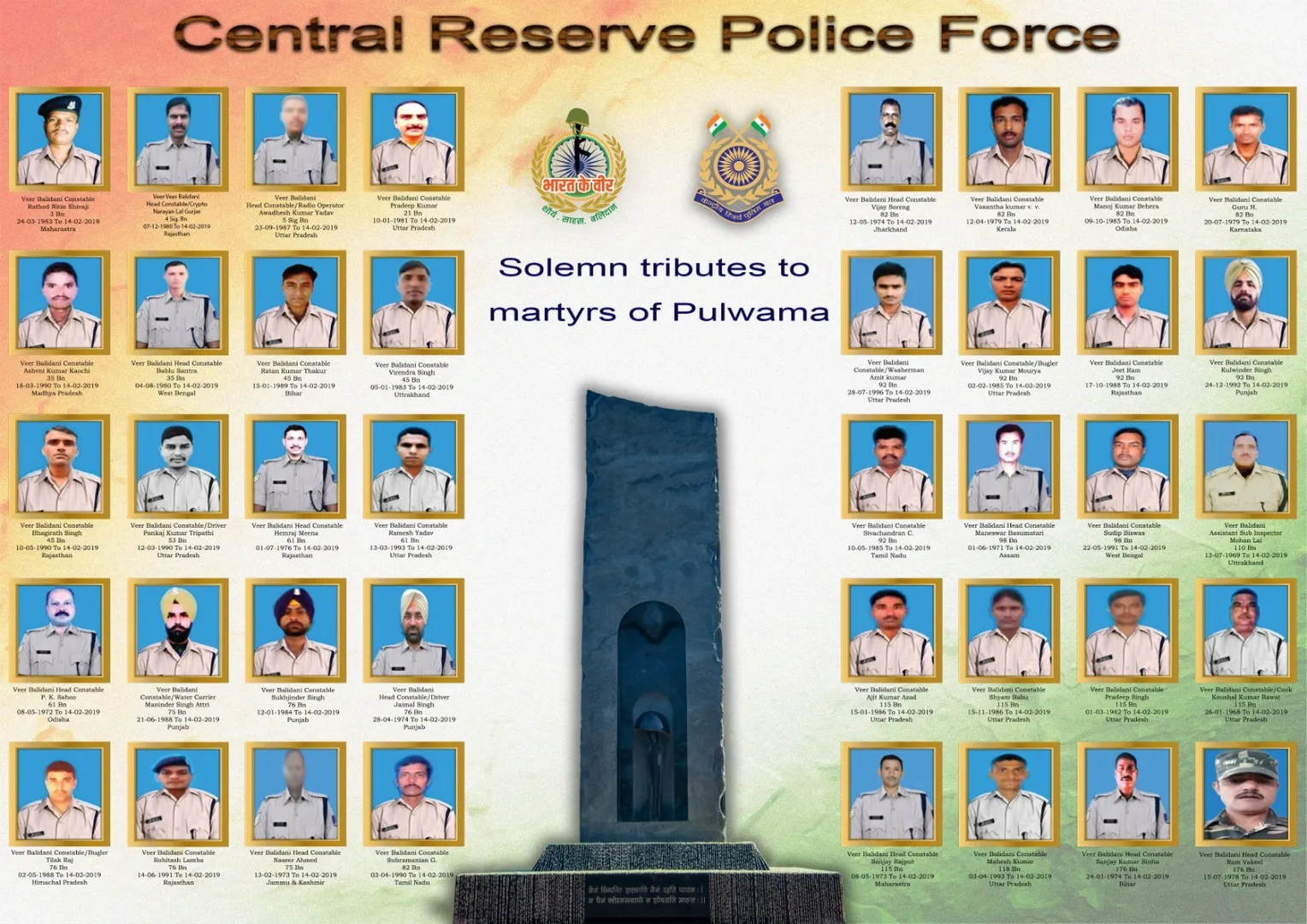 pulwama martyrs