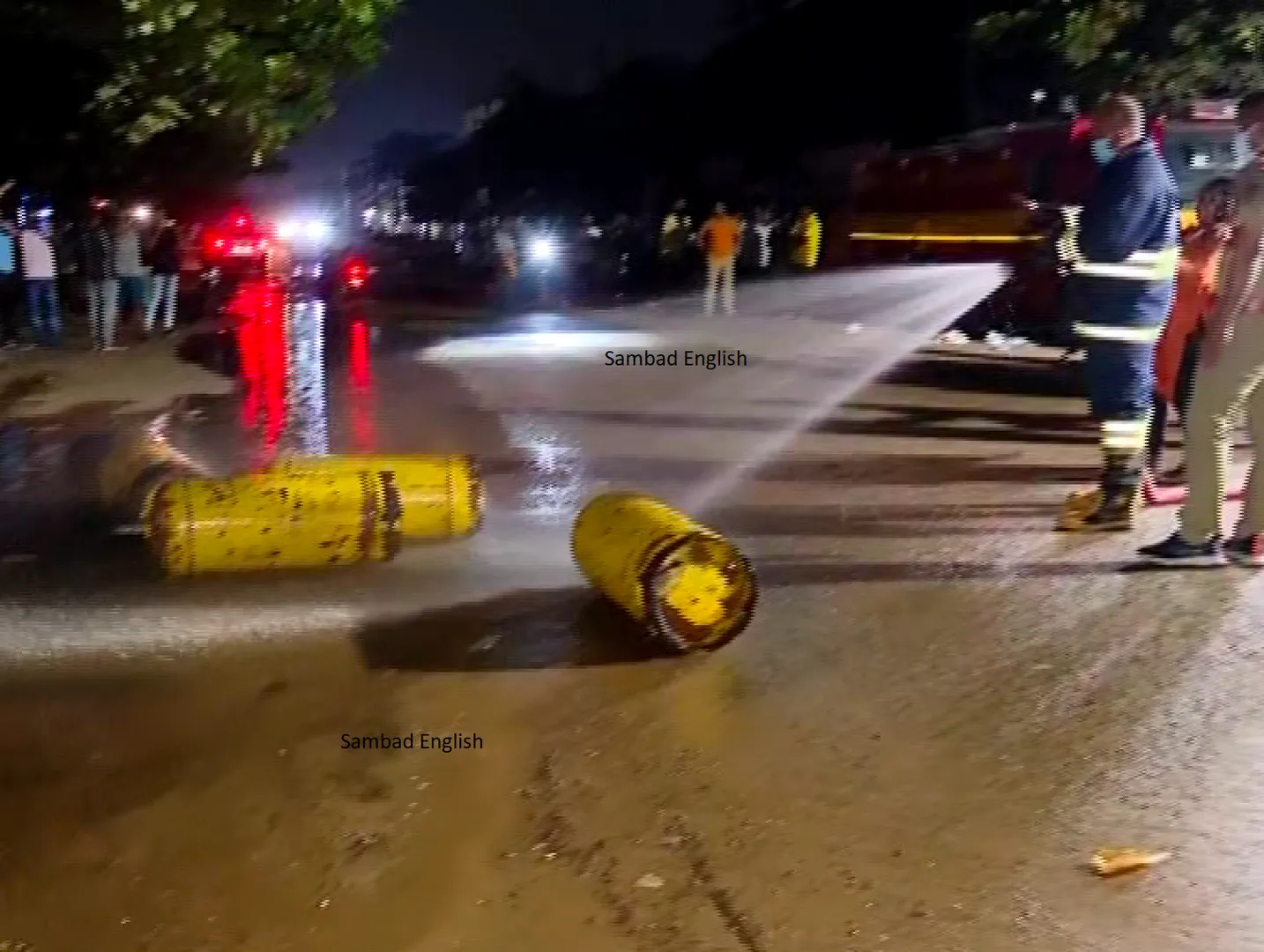 Gas leak