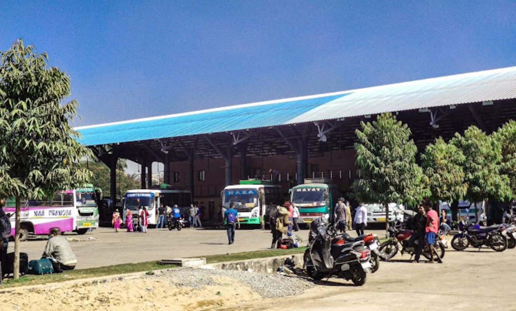 bus stand