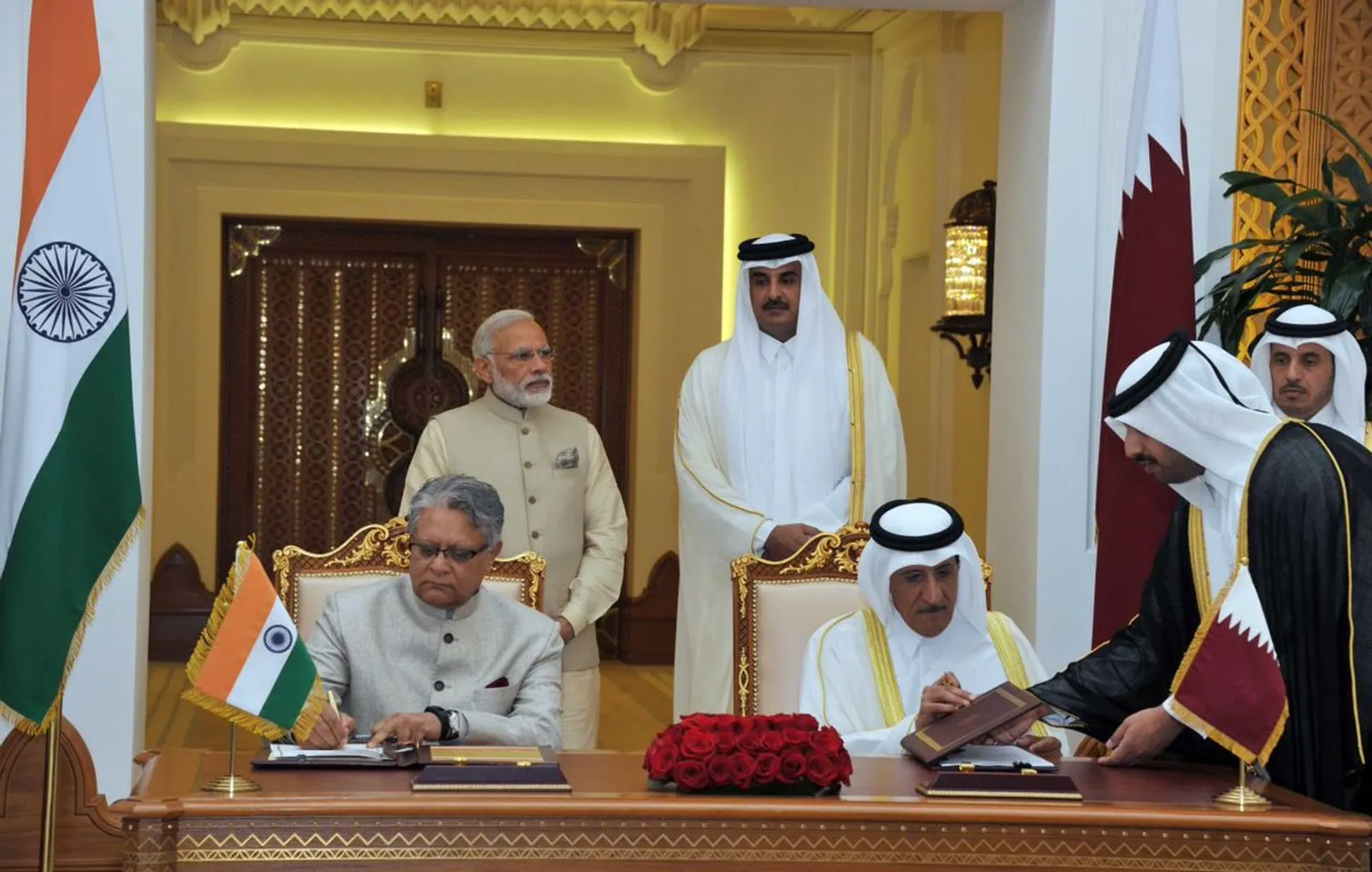 India, Qatar sign 7 agreements