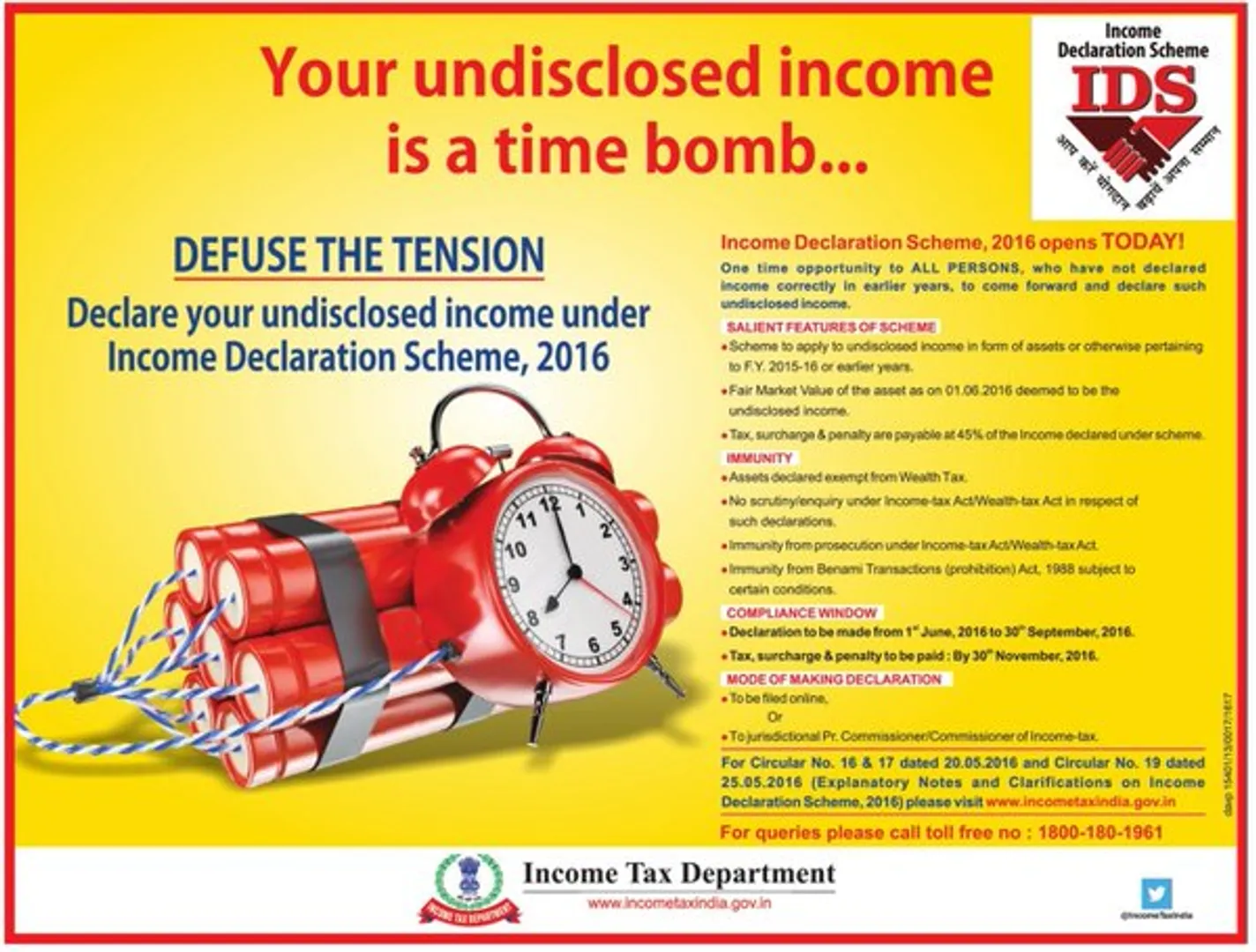 Disclose undisclosed income by September 30: Modi