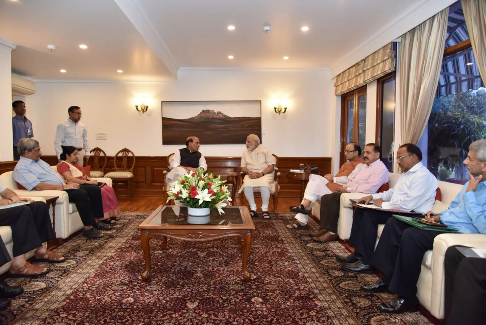 Modi chairs high-level meeting on Kashmir situation