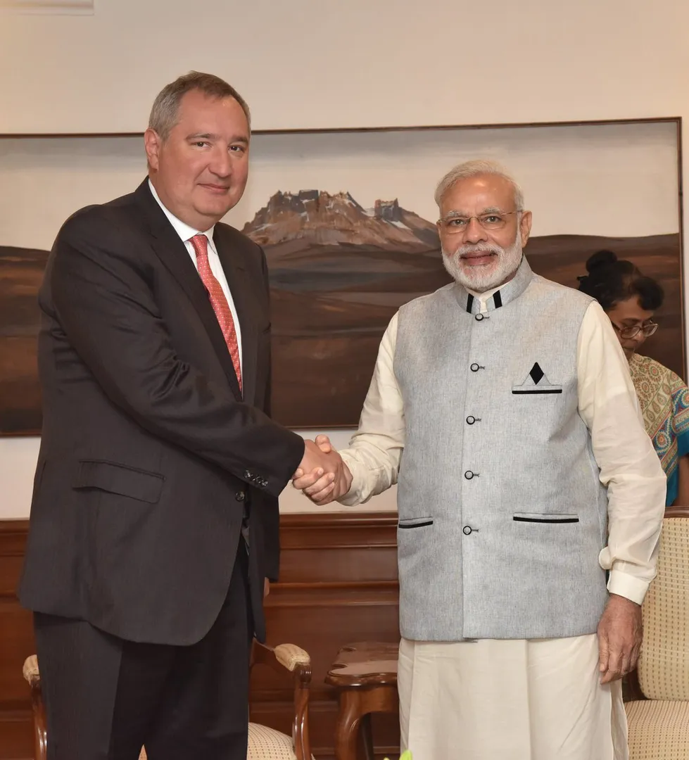 Modi meets Russian Deputy PM