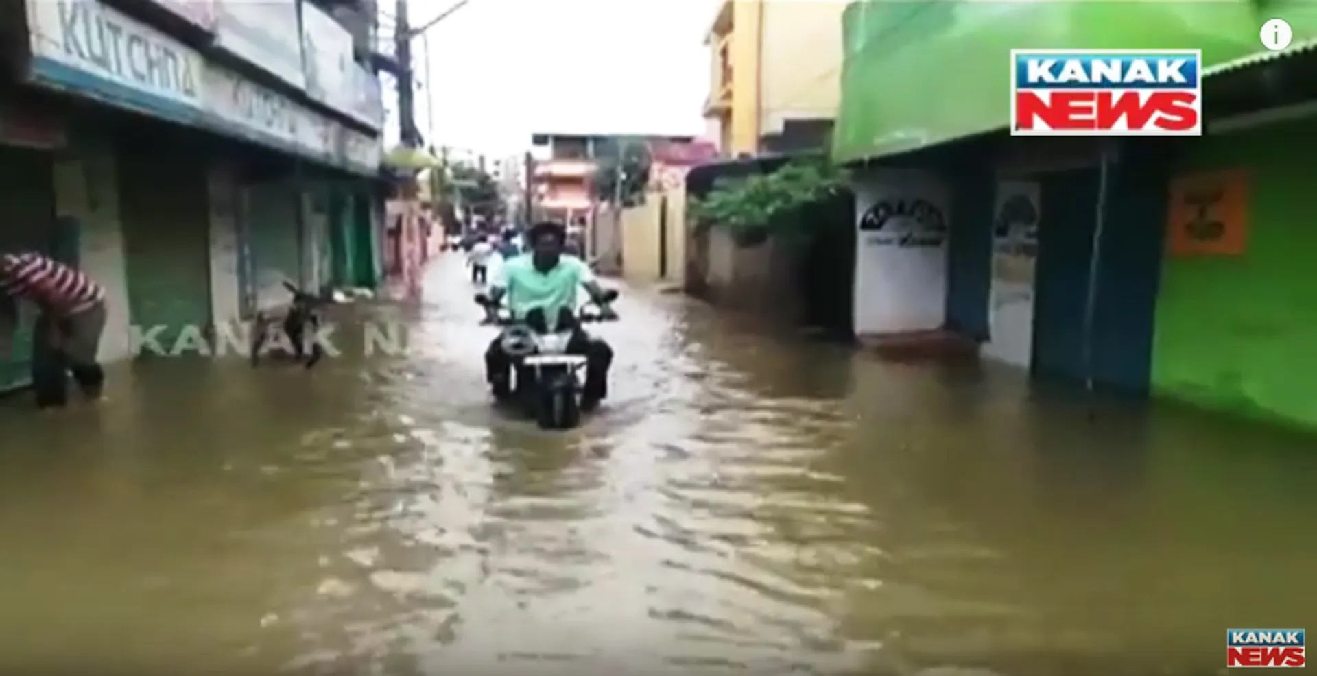 Low pressure triggers heavy rainfall in Odisha
