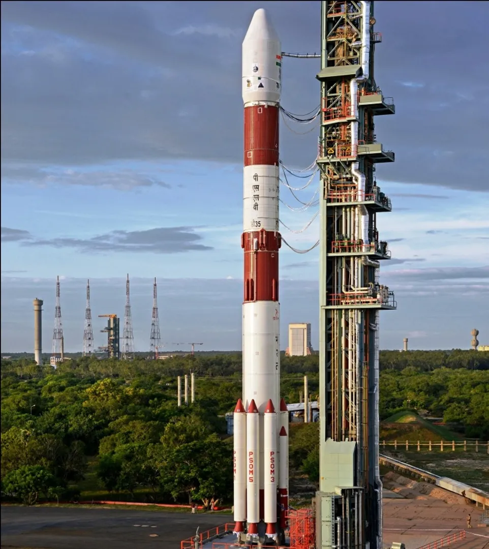 Indian PSLV rocket lifts off with 104 satellites