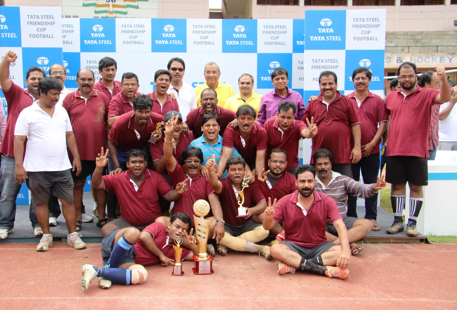 Media XI lifts Tata Steel Friendship Cup in Odisha capital