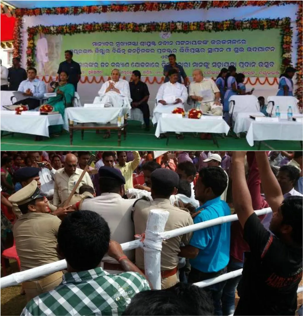 Youth hurls egg at Odisha CM in Mayurbhanj, detained