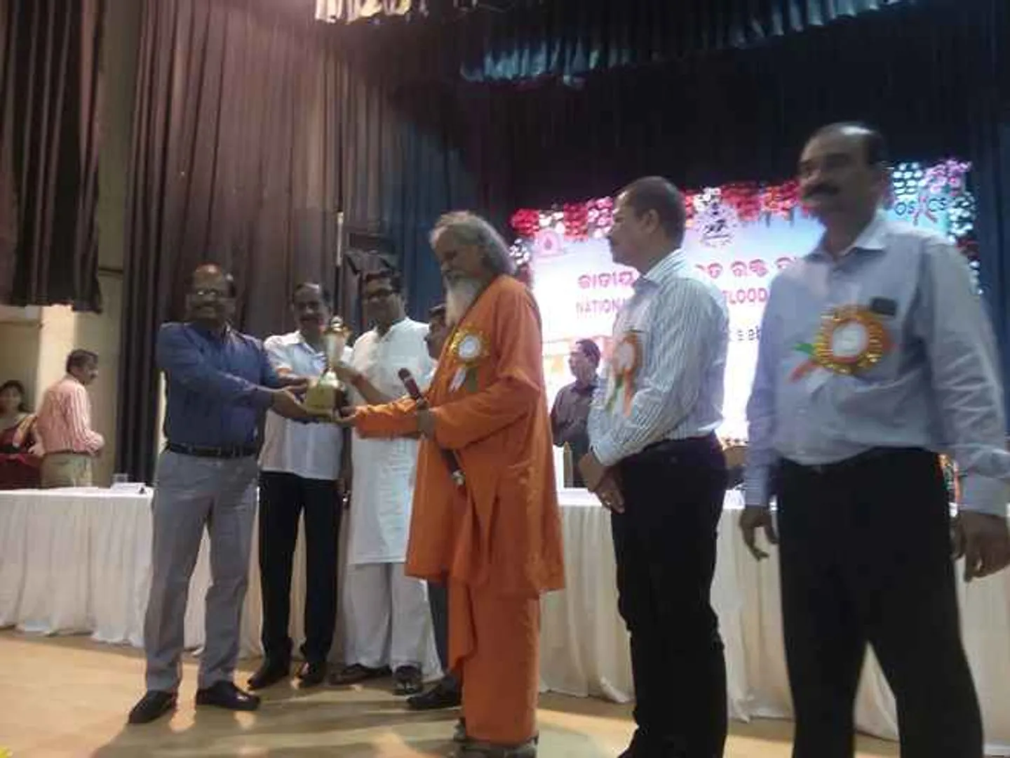 Aama Odisha awarded for blood donation for tenth year consecutively