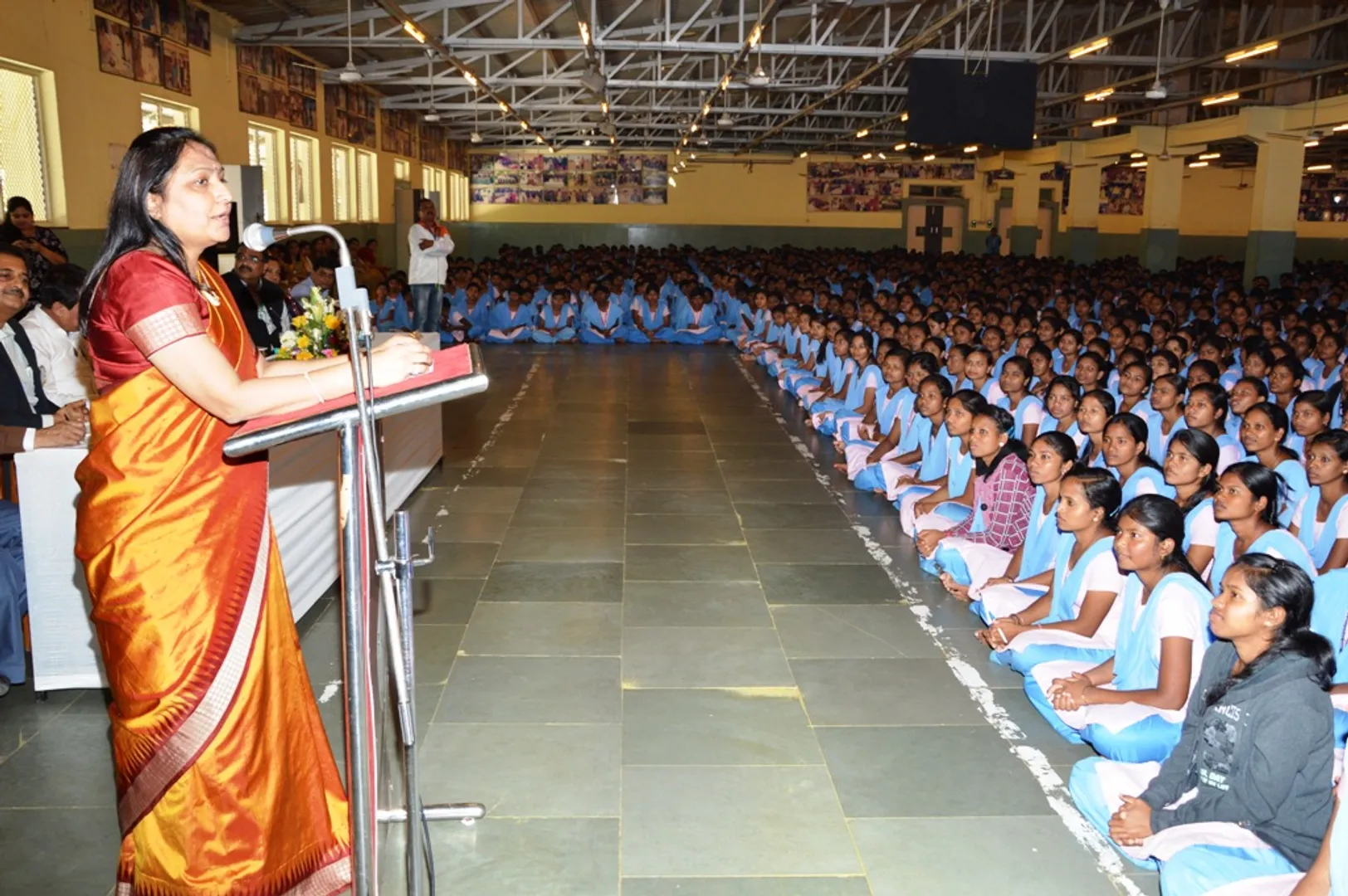 Adani Foundation Chairperson Dr. Priti Adani visits KISS
