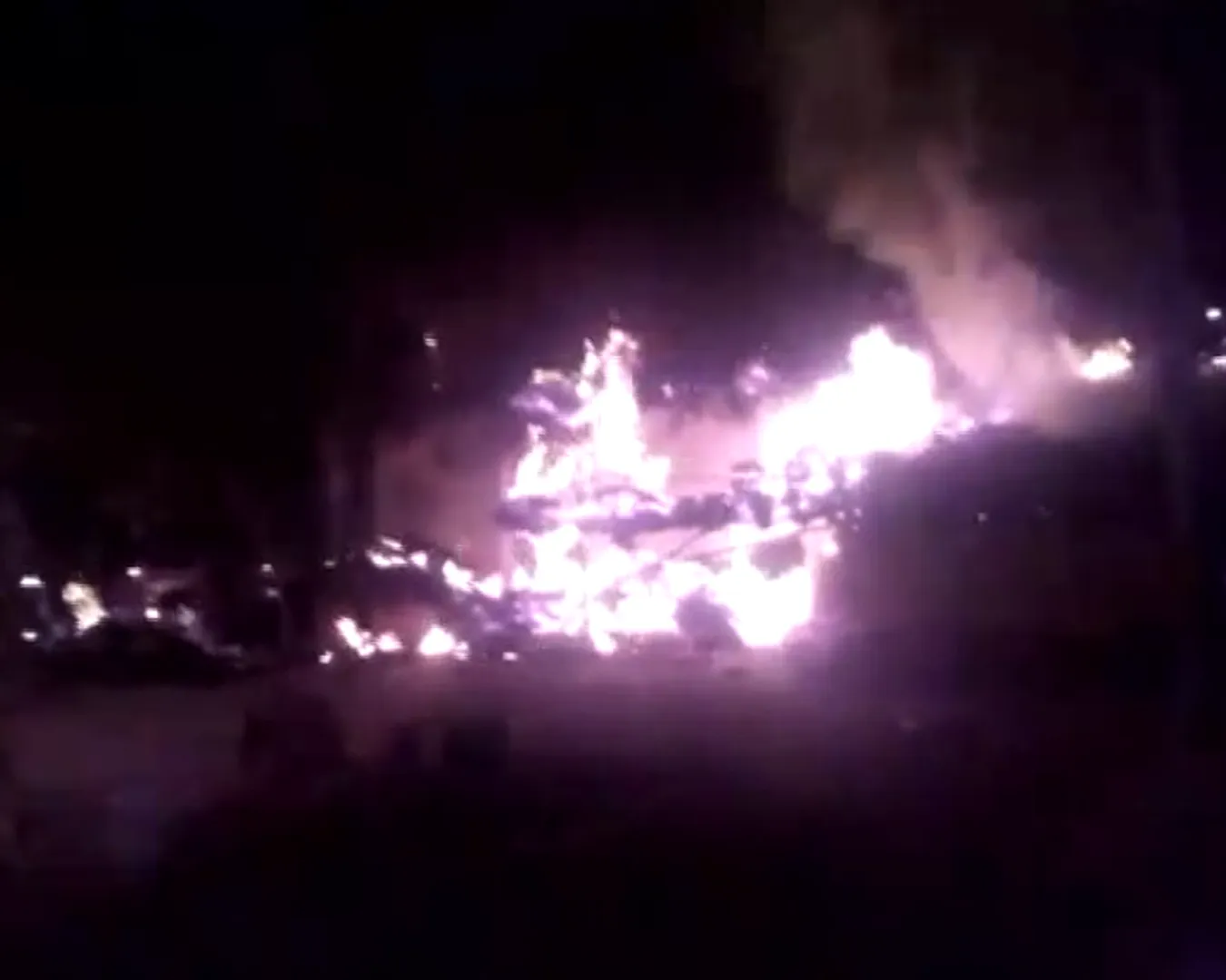 Massive fire burns woman alive, reduces seven houses to ashes in Odisha