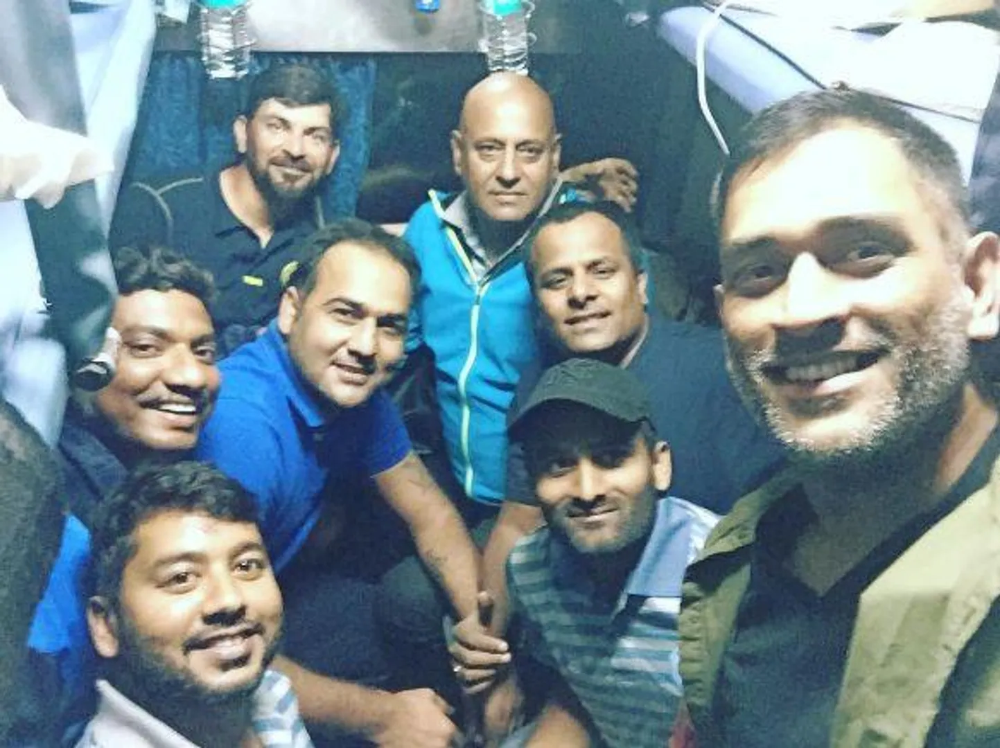 Dhoni travels in train after 13 years for Vijay Hazare Trophy