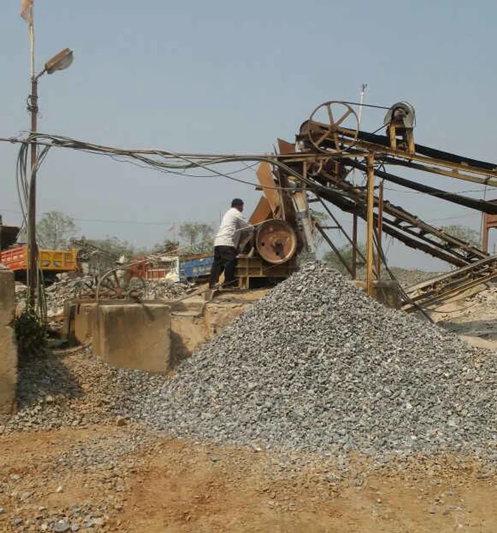 17 stone crusher mills sealed for violating rules in Odisha