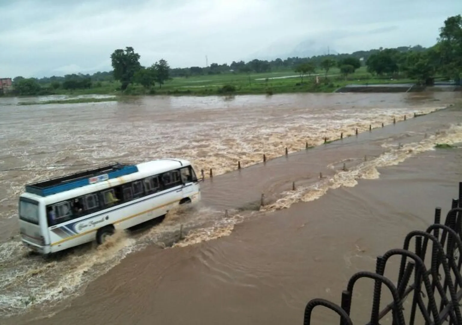 In pics: Rivers in spate, communication cut off as heavy rains pound interior Odisha