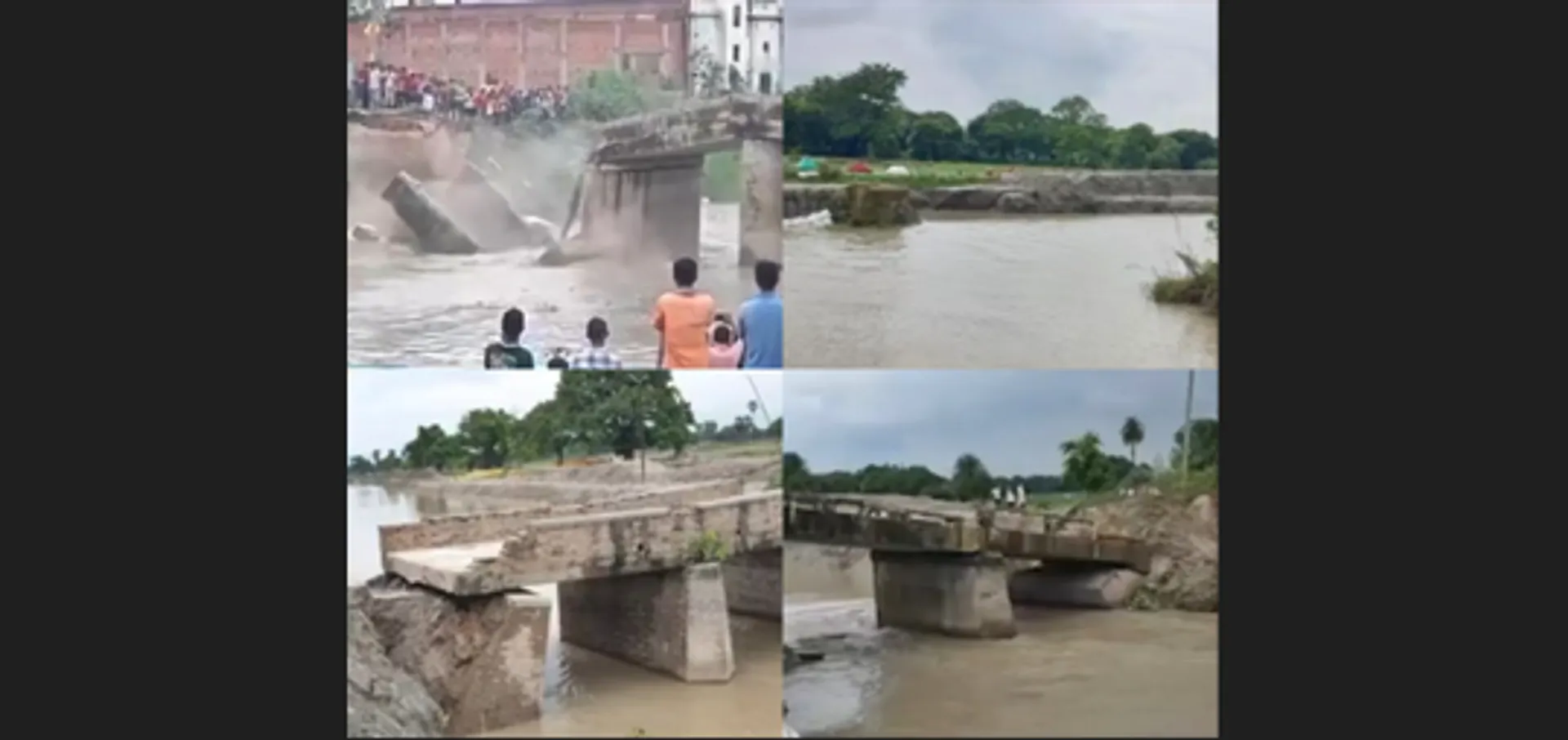 Four bridges collapse in Bihar in the last 24 hours