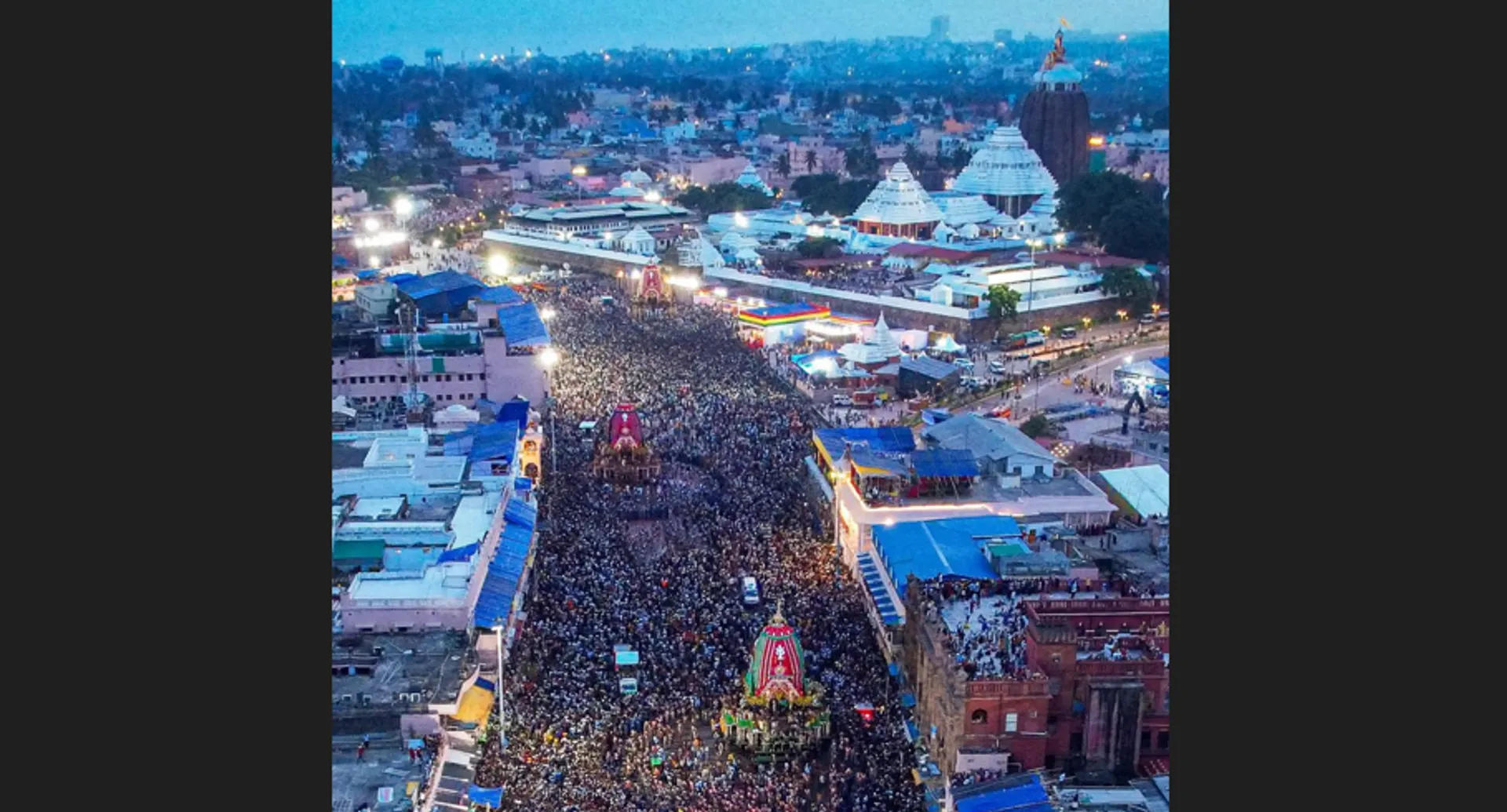 Rath Jatra: Chariot pulling halted midway at Odisha’s Puri