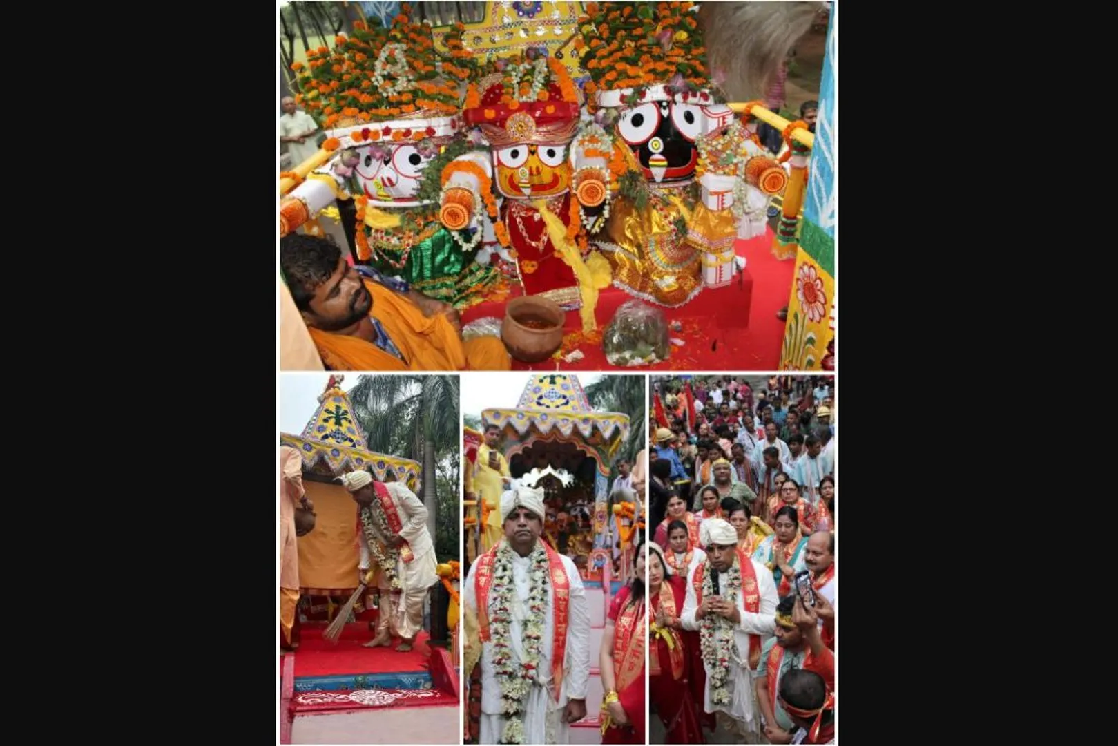 Lord Jagannath's world famous Rath Yatra celebrated at JSWBPSL, Sambalpur