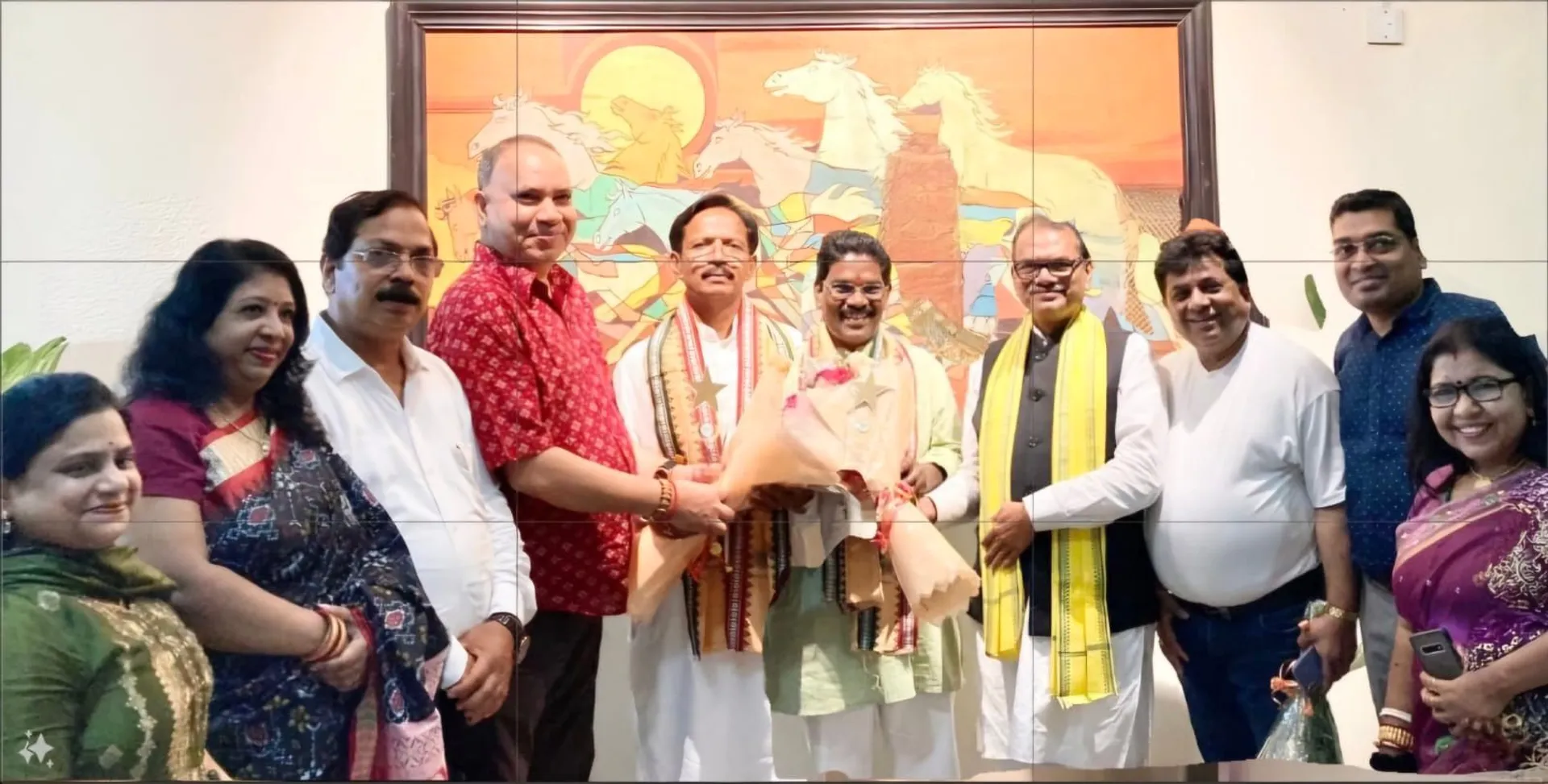 World Odisha Society felicitates MPs Ananta Nayak, Balabhadra Majhi at New Delhi