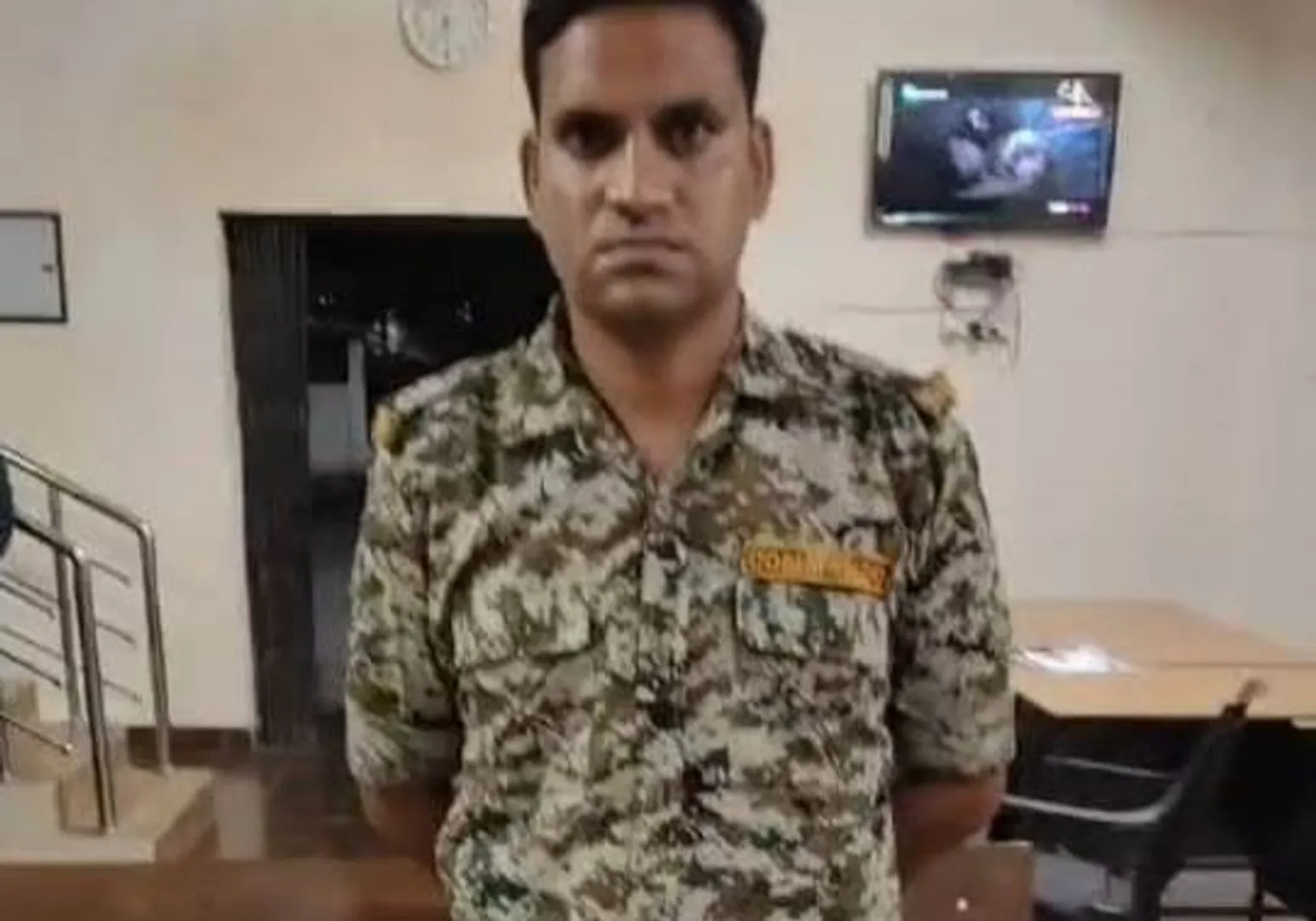 Mkg CG police 22 lakh jabat kala