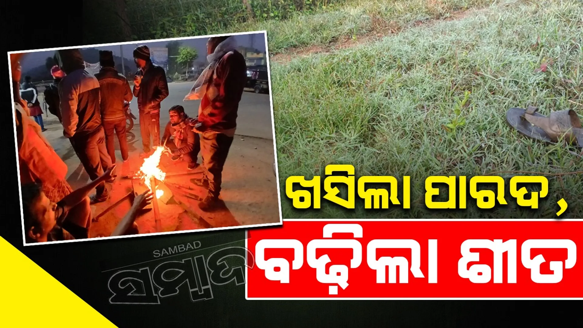 ଘୁ.ଉଦୟଗିରିରେ ୧୦ଡିଗ୍ରି ତଳକୁ ଖସିଲା ପାରଦ, ତାପମାତ୍ରା ୯ଡିଗ୍ରି ରେକର୍ଡ