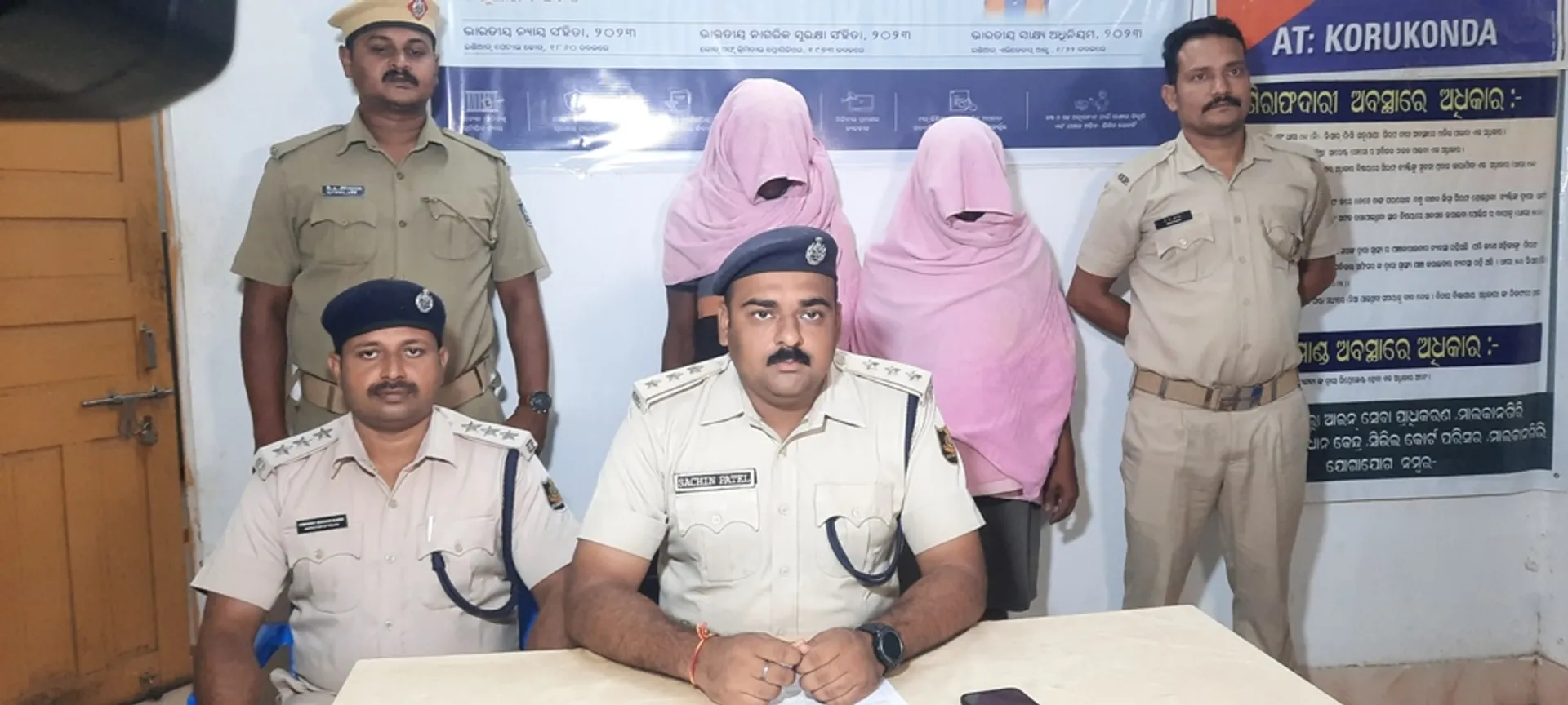 Mkg rape and murder , 2 accused arrested
