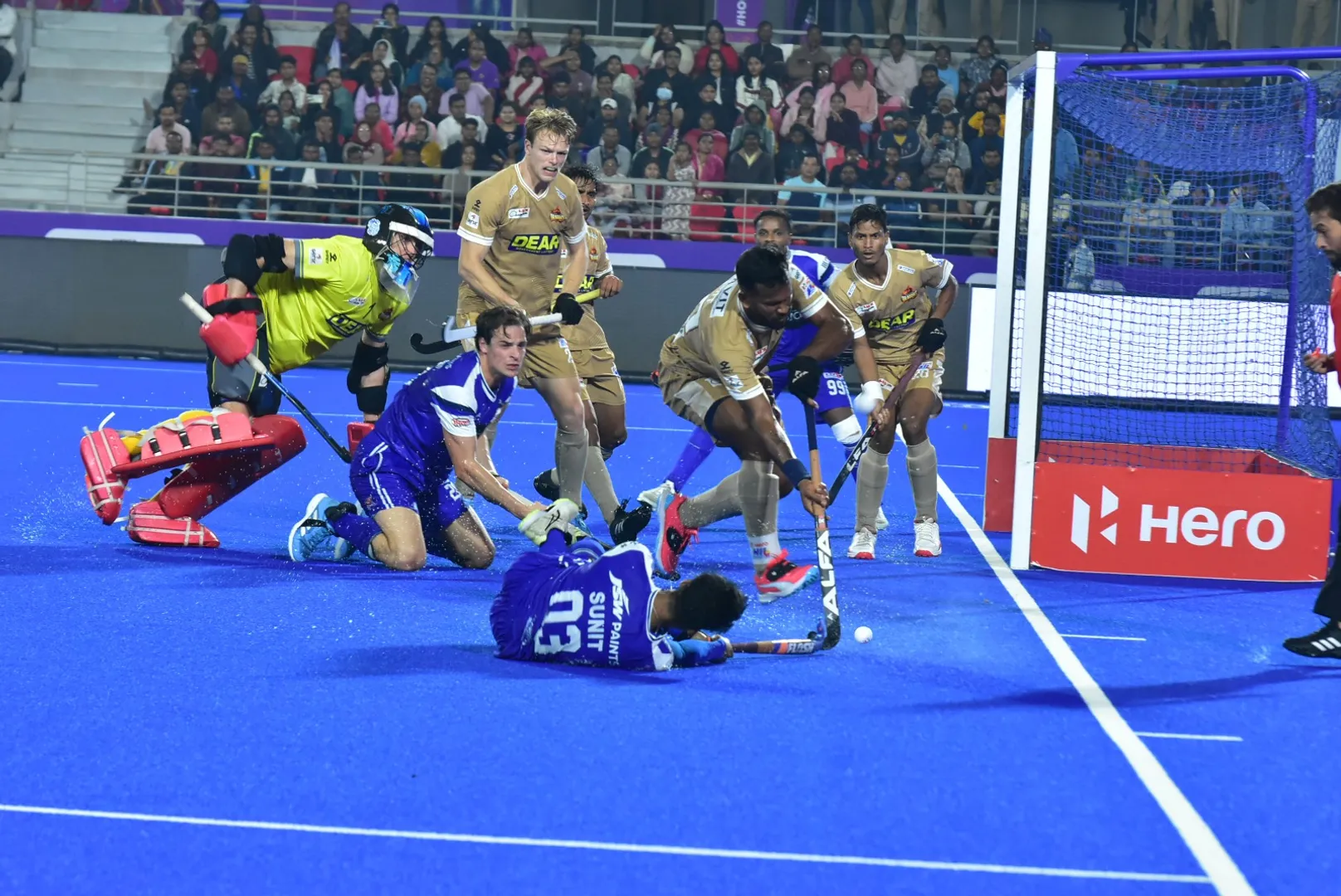 Hockey match at Rourkela